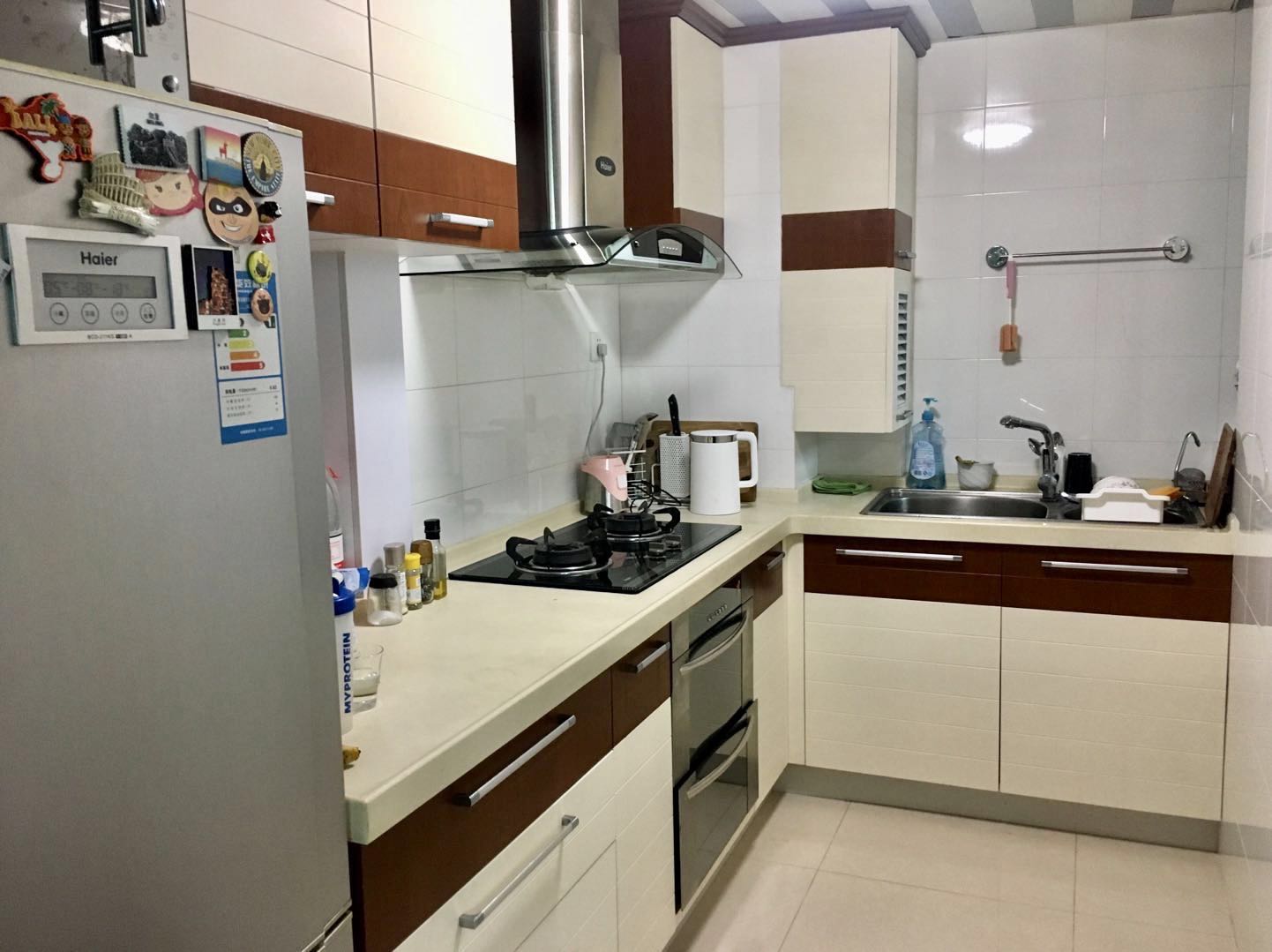 new kitchen Apartment ON Zhongshan Park for Rent in Shanghai