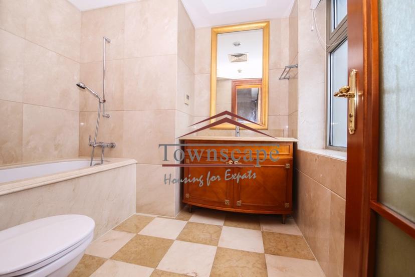 marble bathroom Lujiazui CBD VIP Apartment for Rent in Shanghai