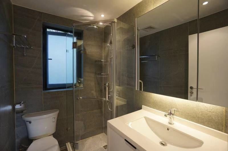pretty bathroom Renovated FFC Apartment for Rent in Shanghai