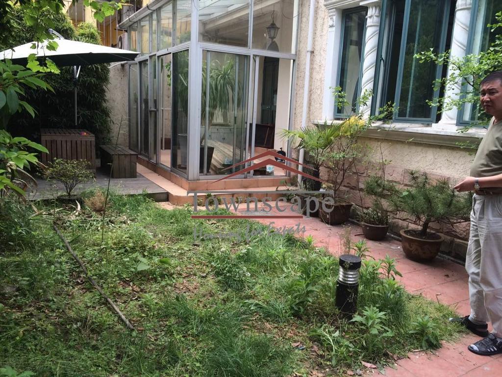 200sqm private garden FFC-2 Building + Garden Lane House for Rent in Shanghai