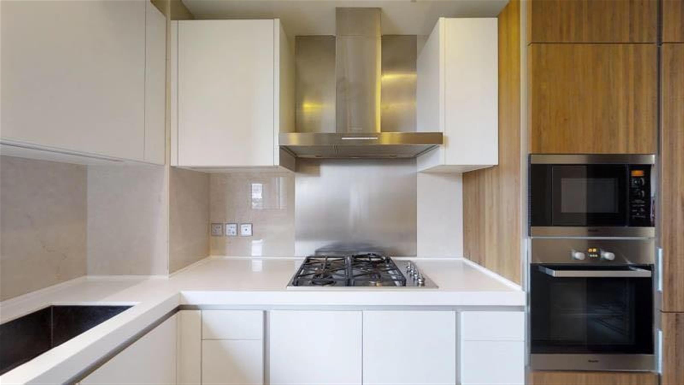 sleek kitchen  New Luxury FFC Apartment in Paragon for Rent