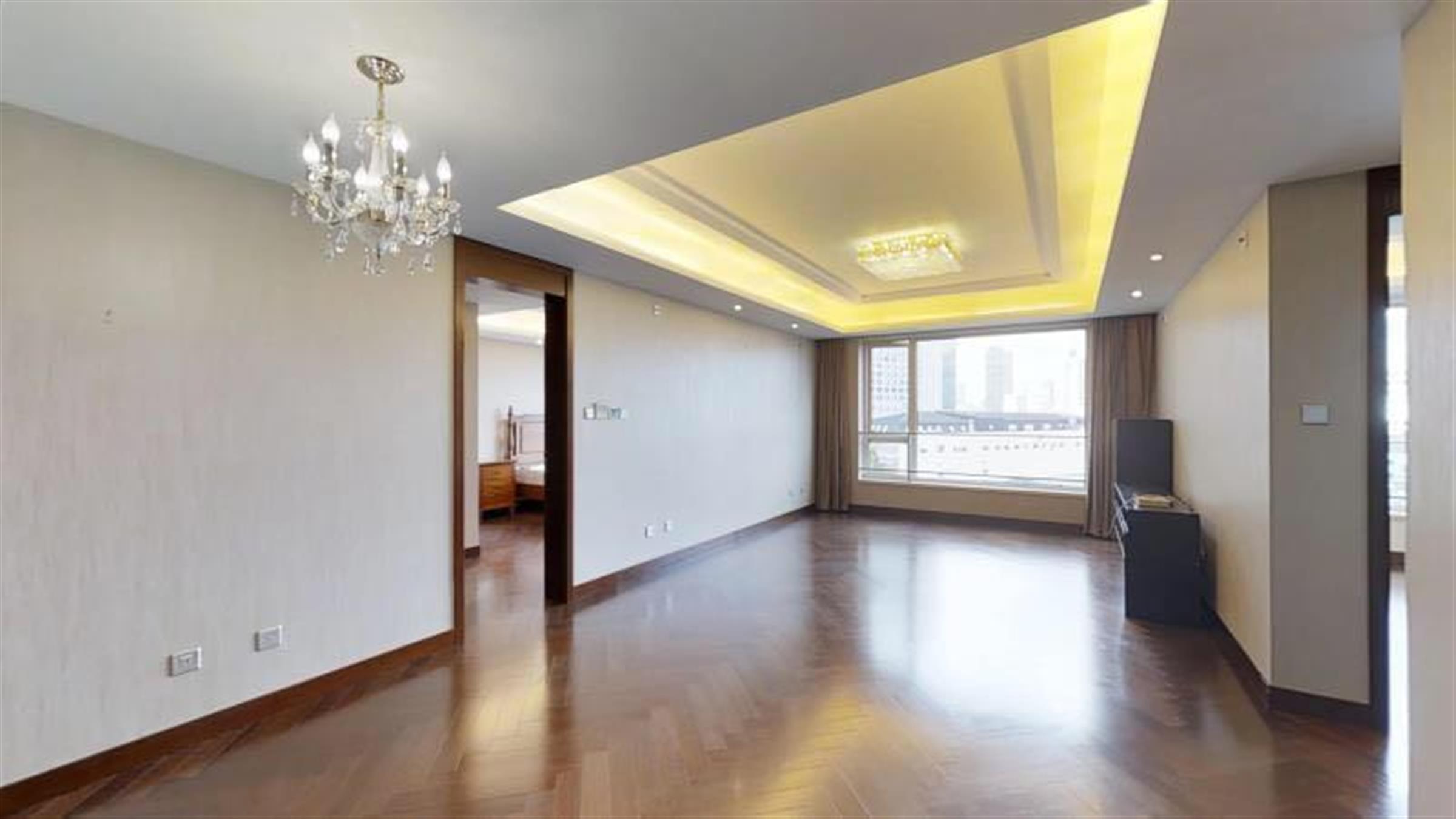 Long dinning room  New Luxury FFC Apartment in Paragon for Rent