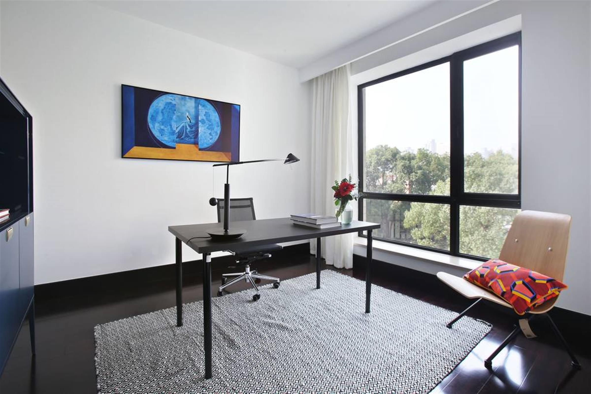 office/bedroom Gorgeous New Spacious FFC Belgravia Apartment for Rent in Shanghai