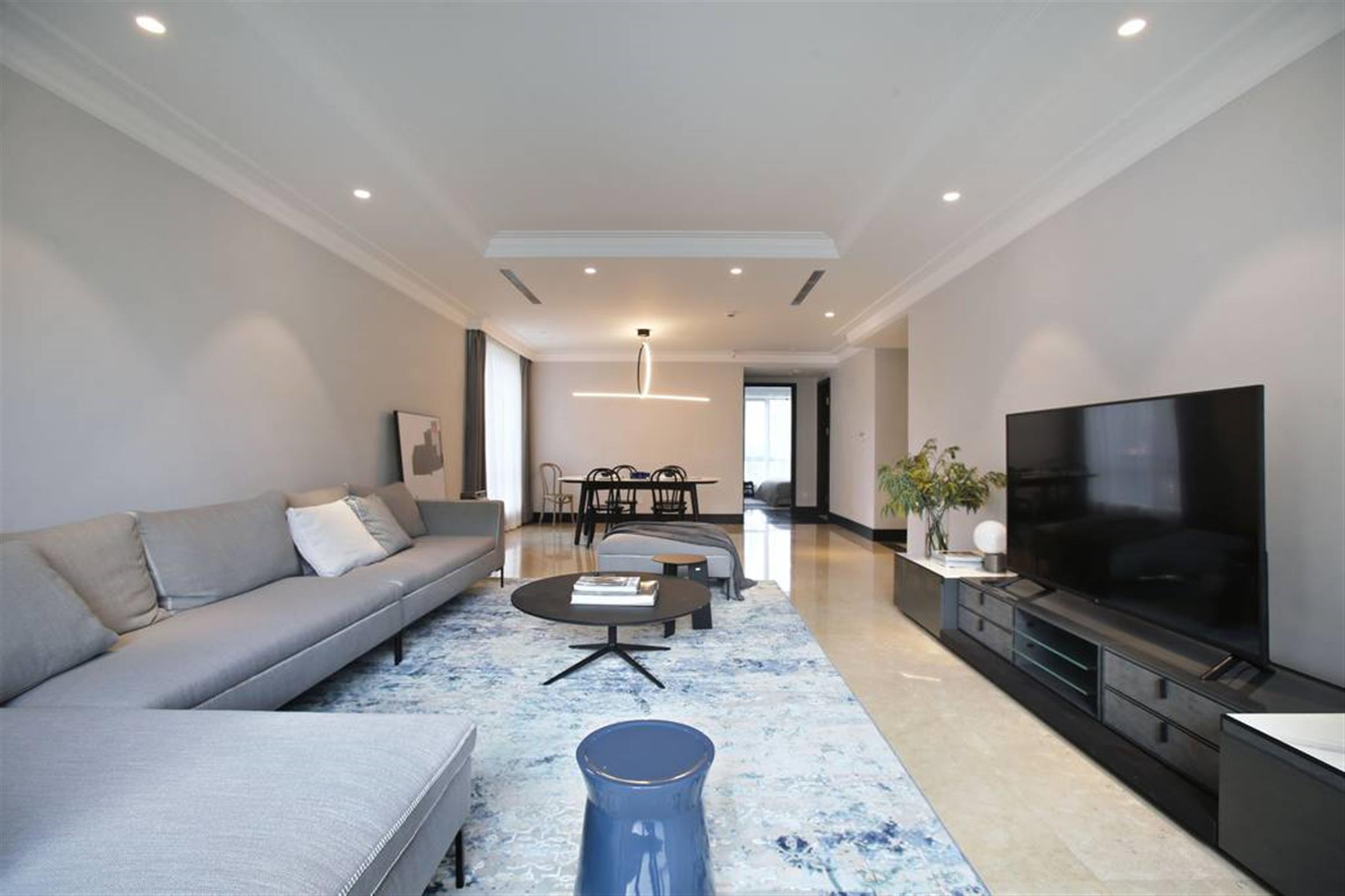 Big Sofa Gorgeous New Spacious FFC Belgravia Apartment for Rent in Shanghai