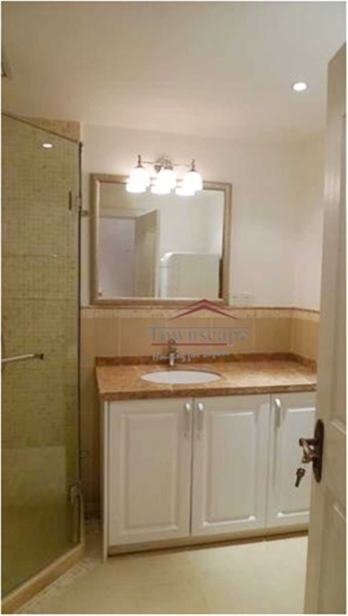 New Bathroom 4F Historical FFC Lane House w Backyard in Shanghai for Rent