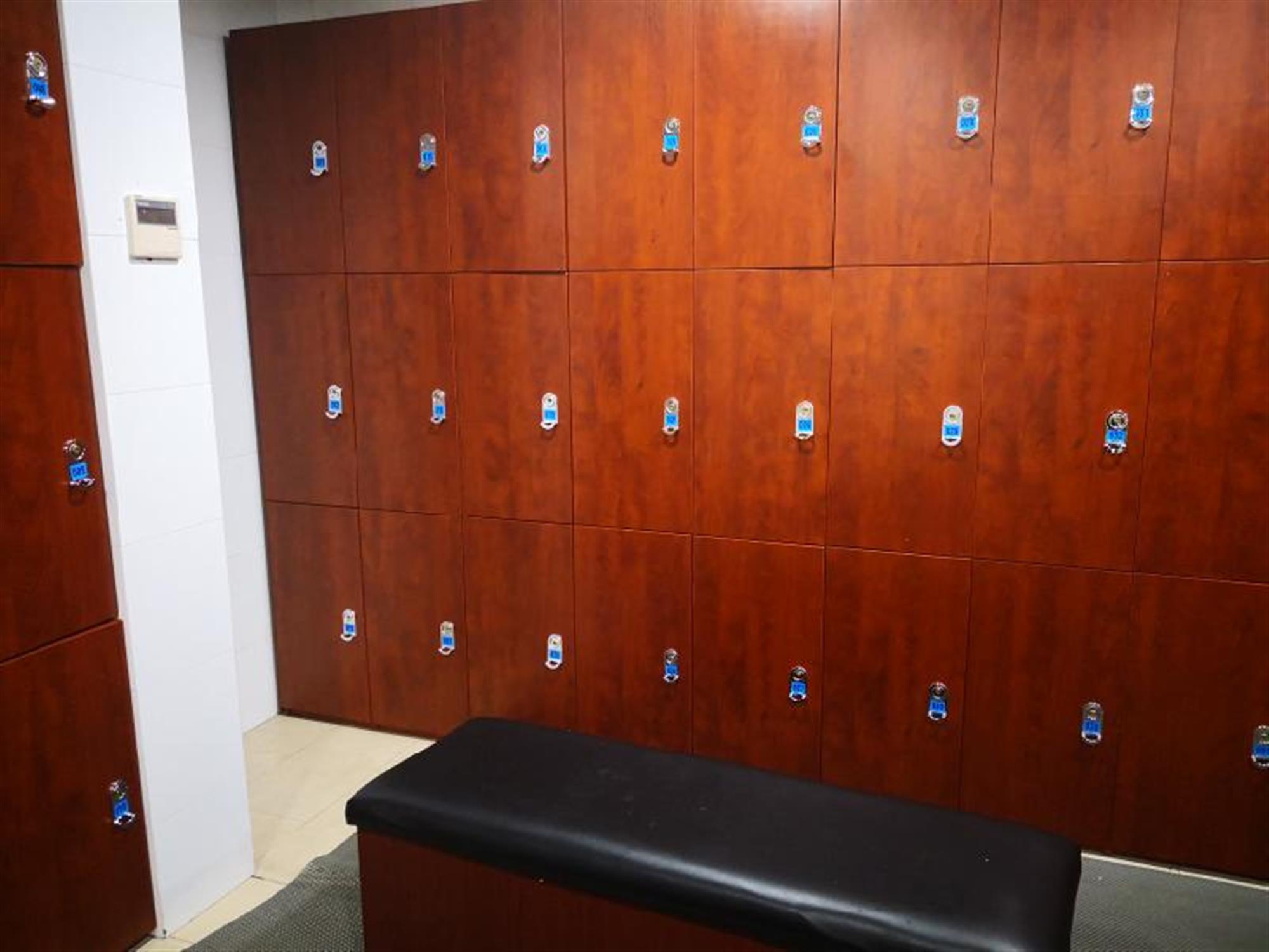 clean lockers High-End Gubei Service Apartments Available in Shanghai