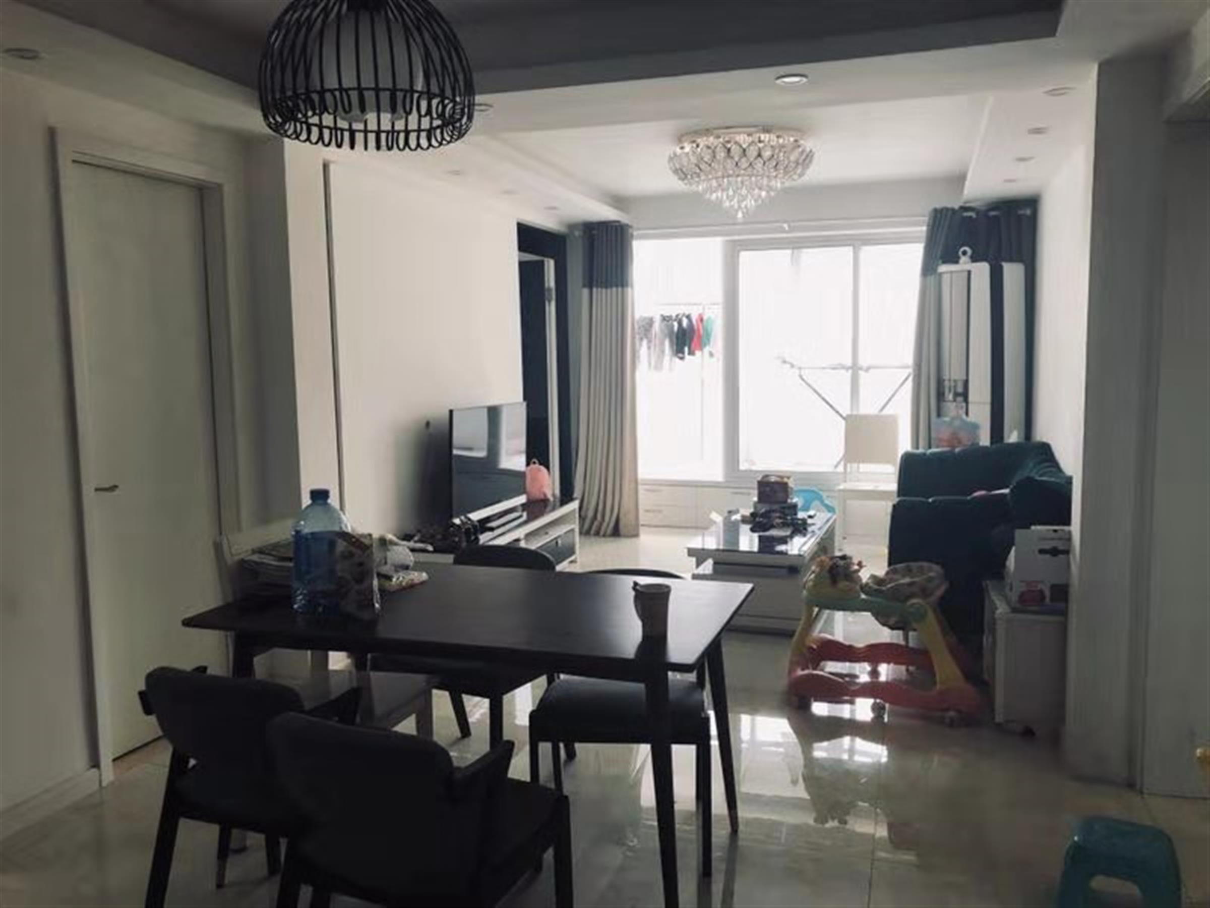 Spacious 2BR Furnished Jing’an Shanghai Apartment for Rent