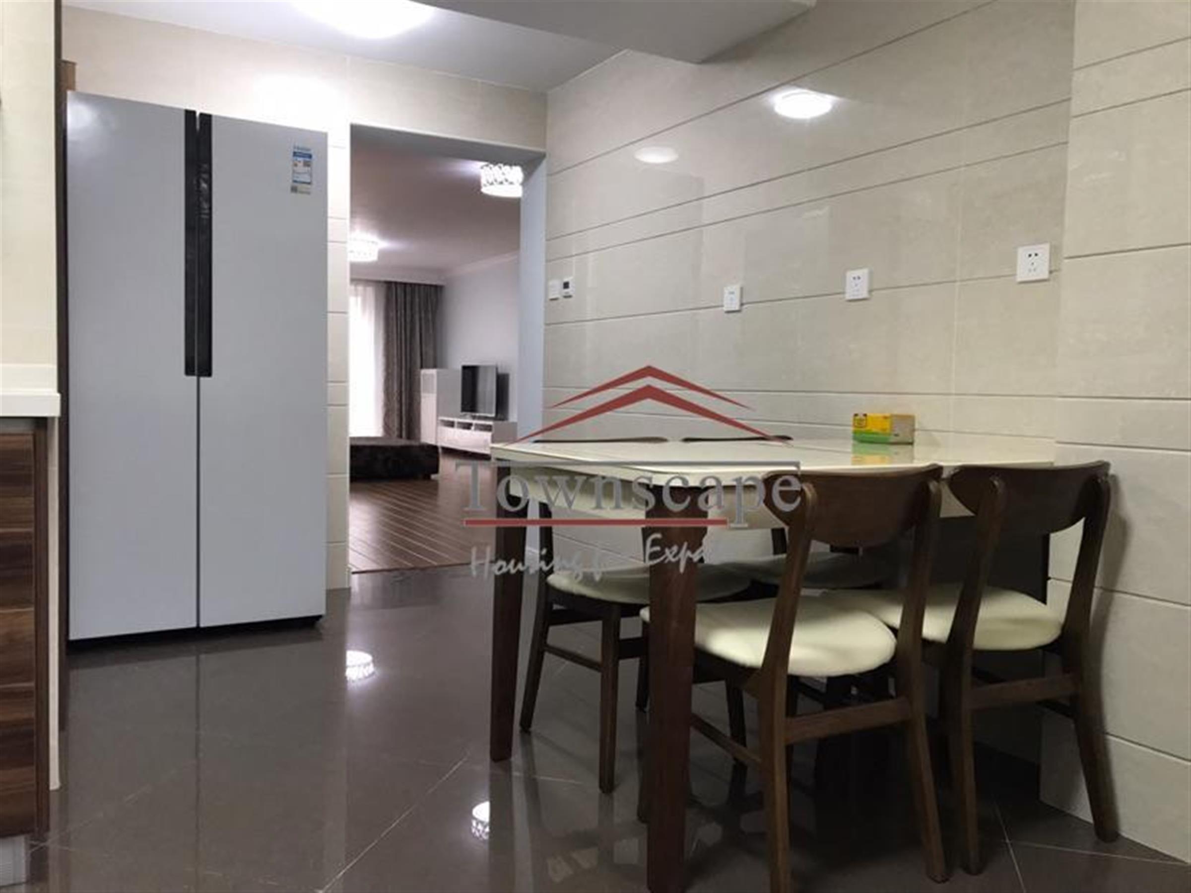 dining nook Spacious Renovated XTD Apartment for Rent in Shanghai