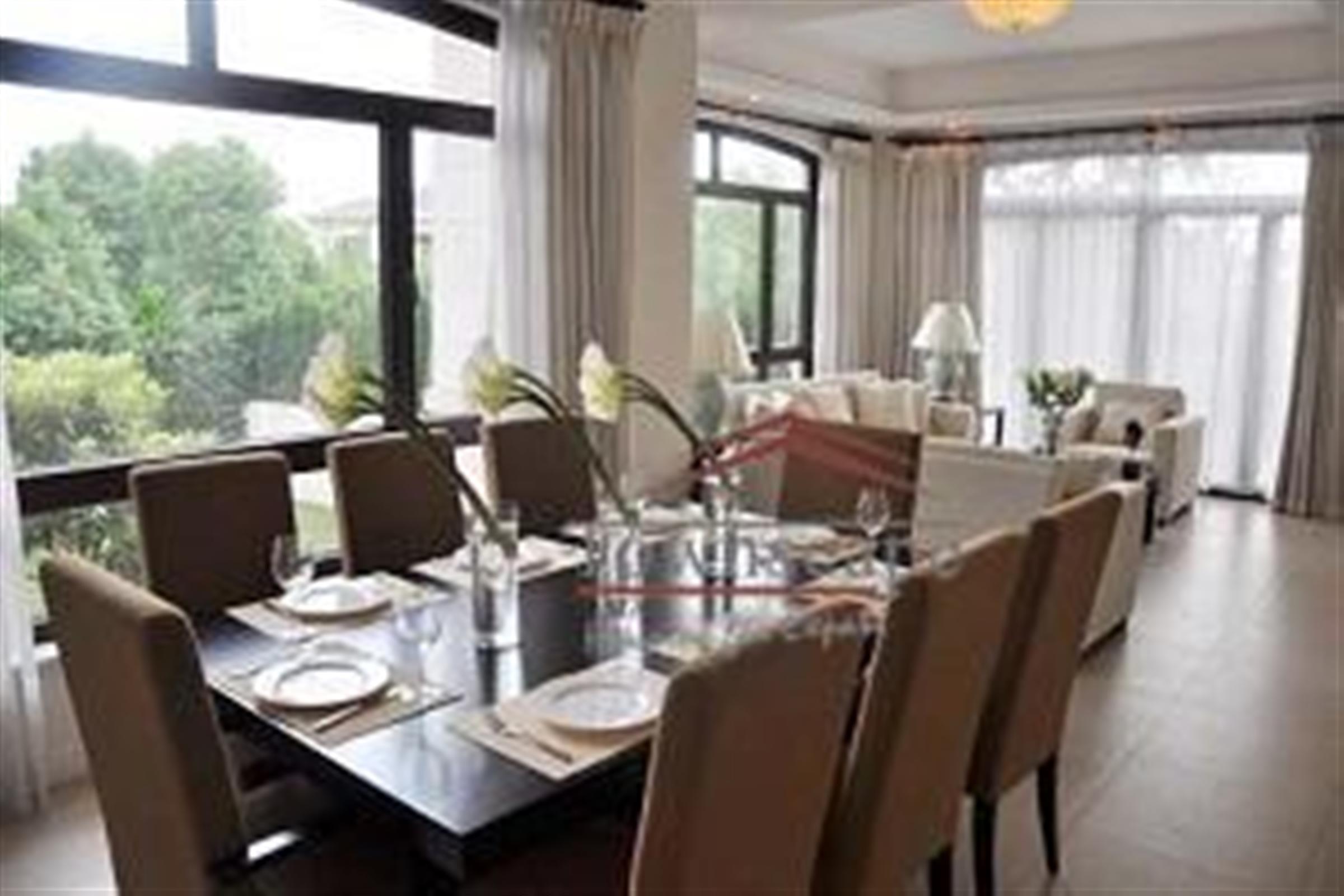 Huge living Area 6BR Long Beach Garden Villa for Rent in Qingpu Shanghai