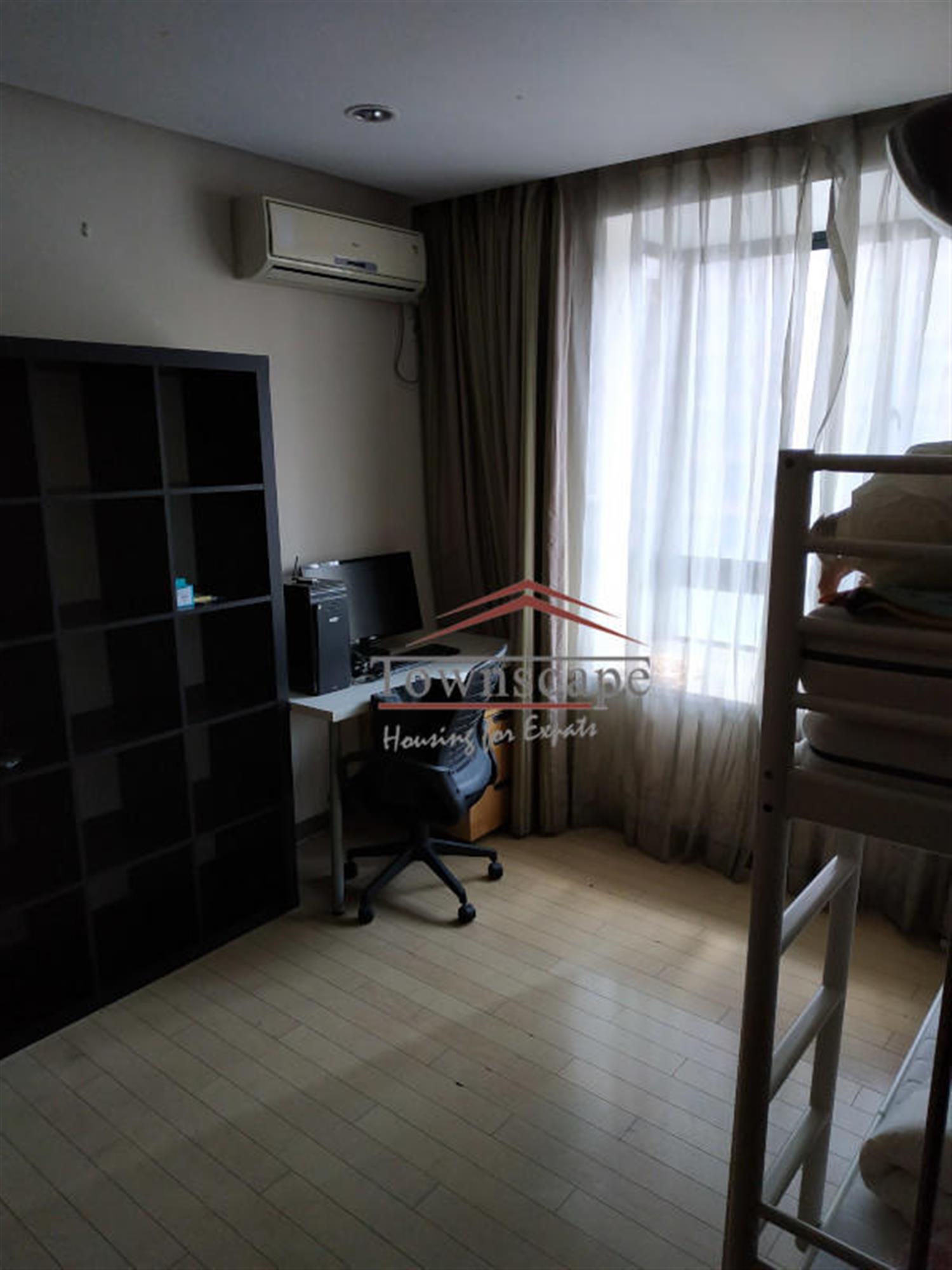 bright bedroom Spacious Cozy XTD Apartment with Big Balcony for Rent in Shanghai