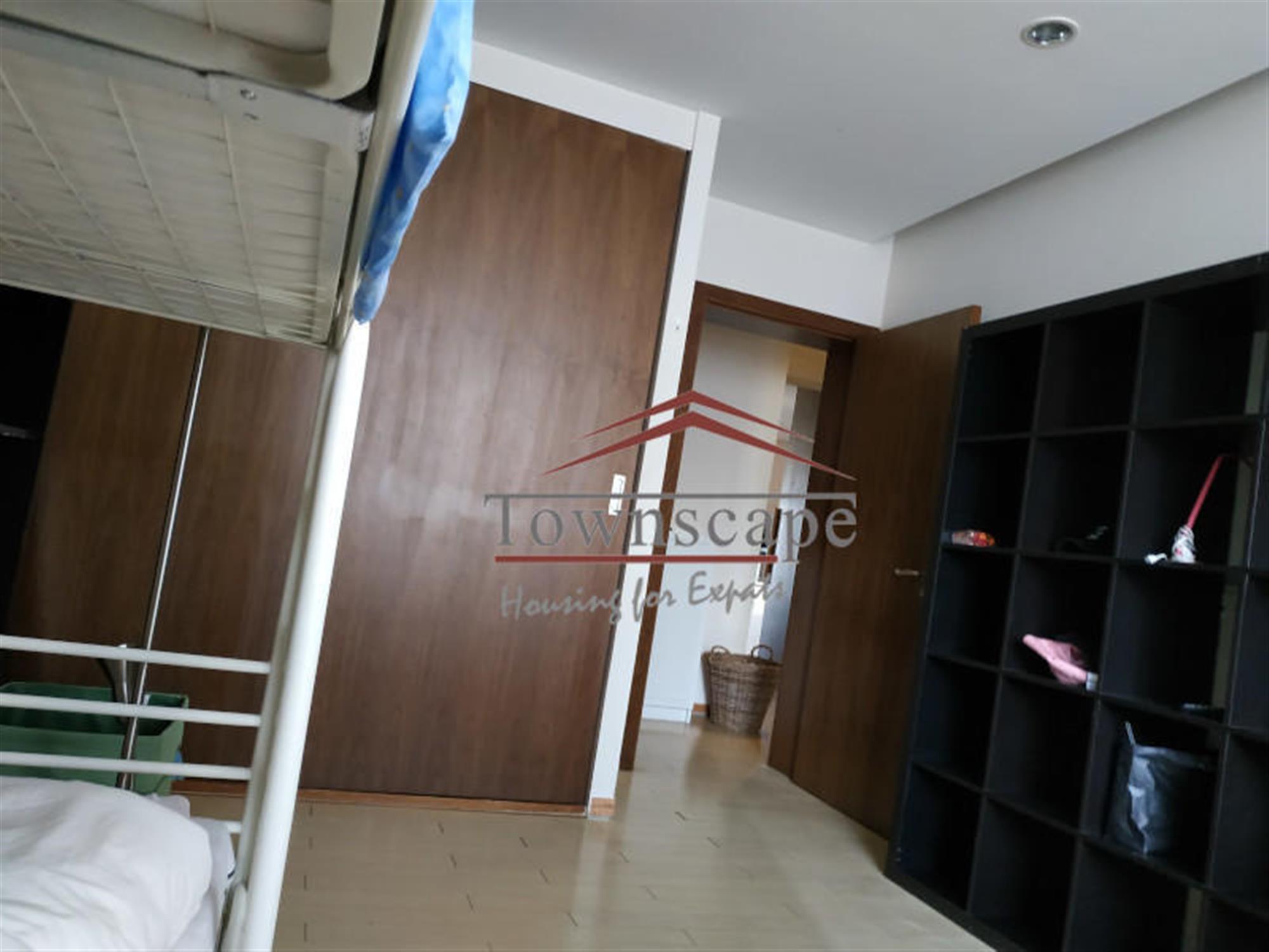 bedroom Spacious Cozy XTD Apartment with Big Balcony for Rent in Shanghai