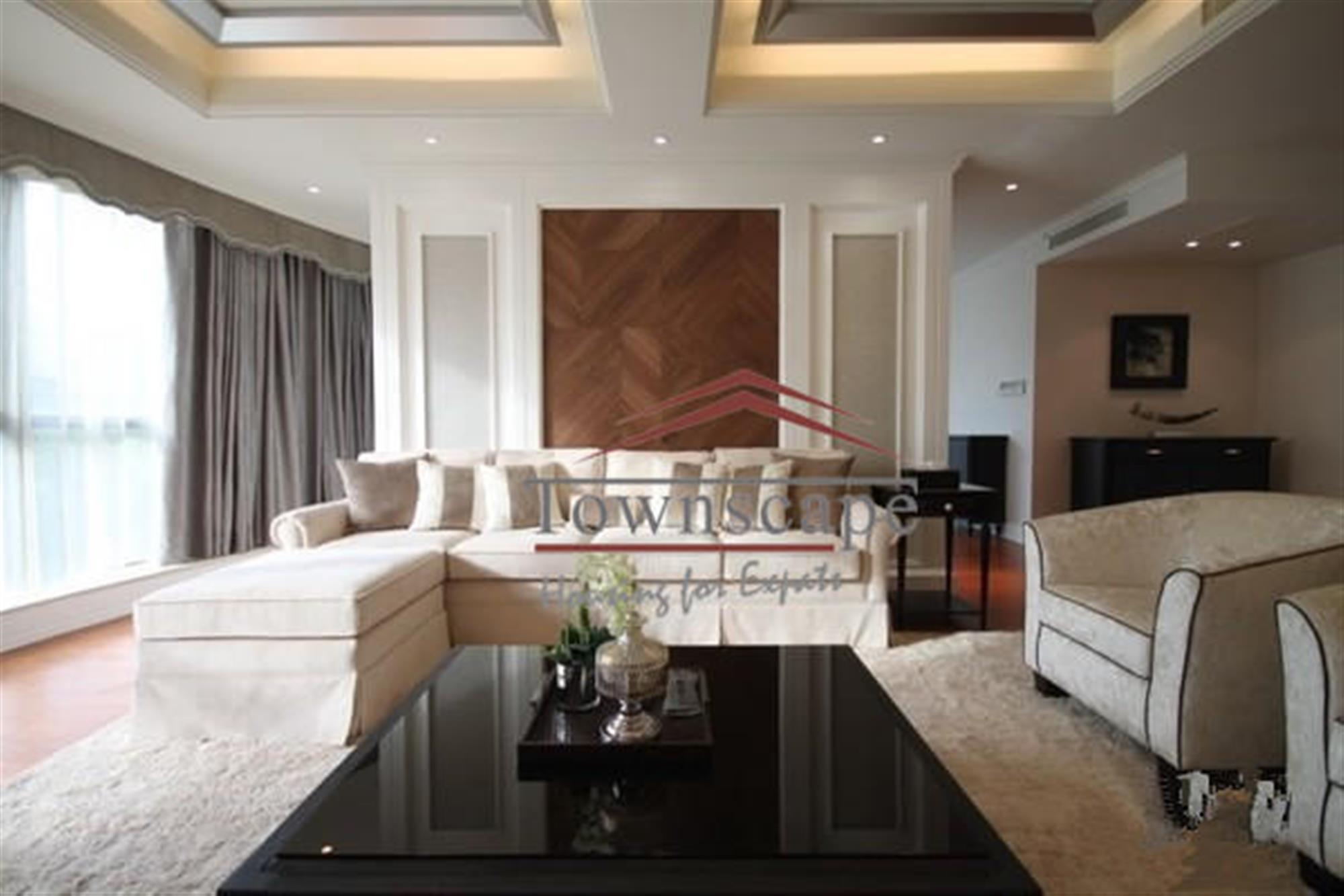 luxury furniture New LARGE LUX Hongqiao Apartment in Shanghai for Rent