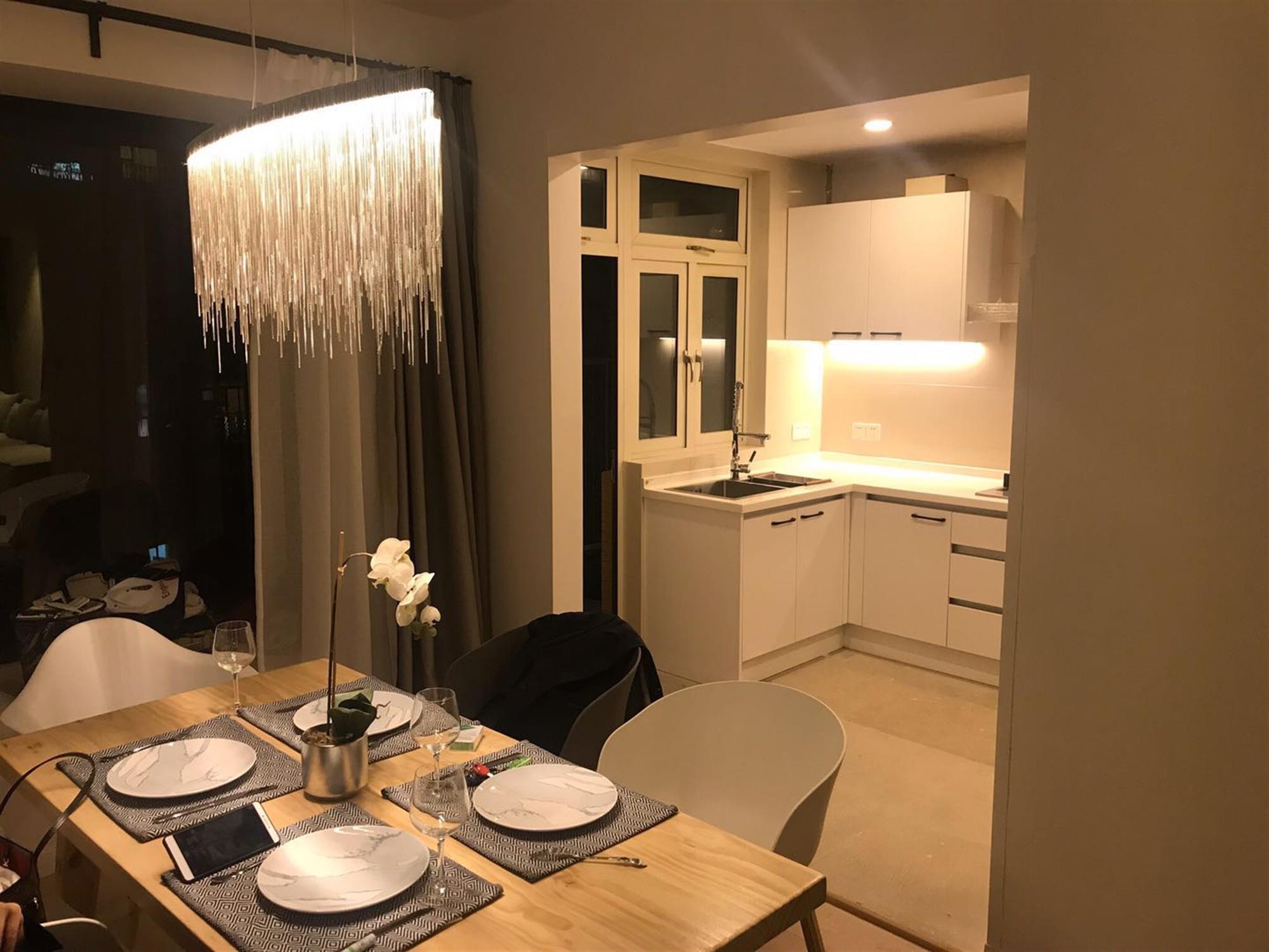 Comfortable Living Renovated Modern La Doll Apartment for Rent in Jing’an Shanghai