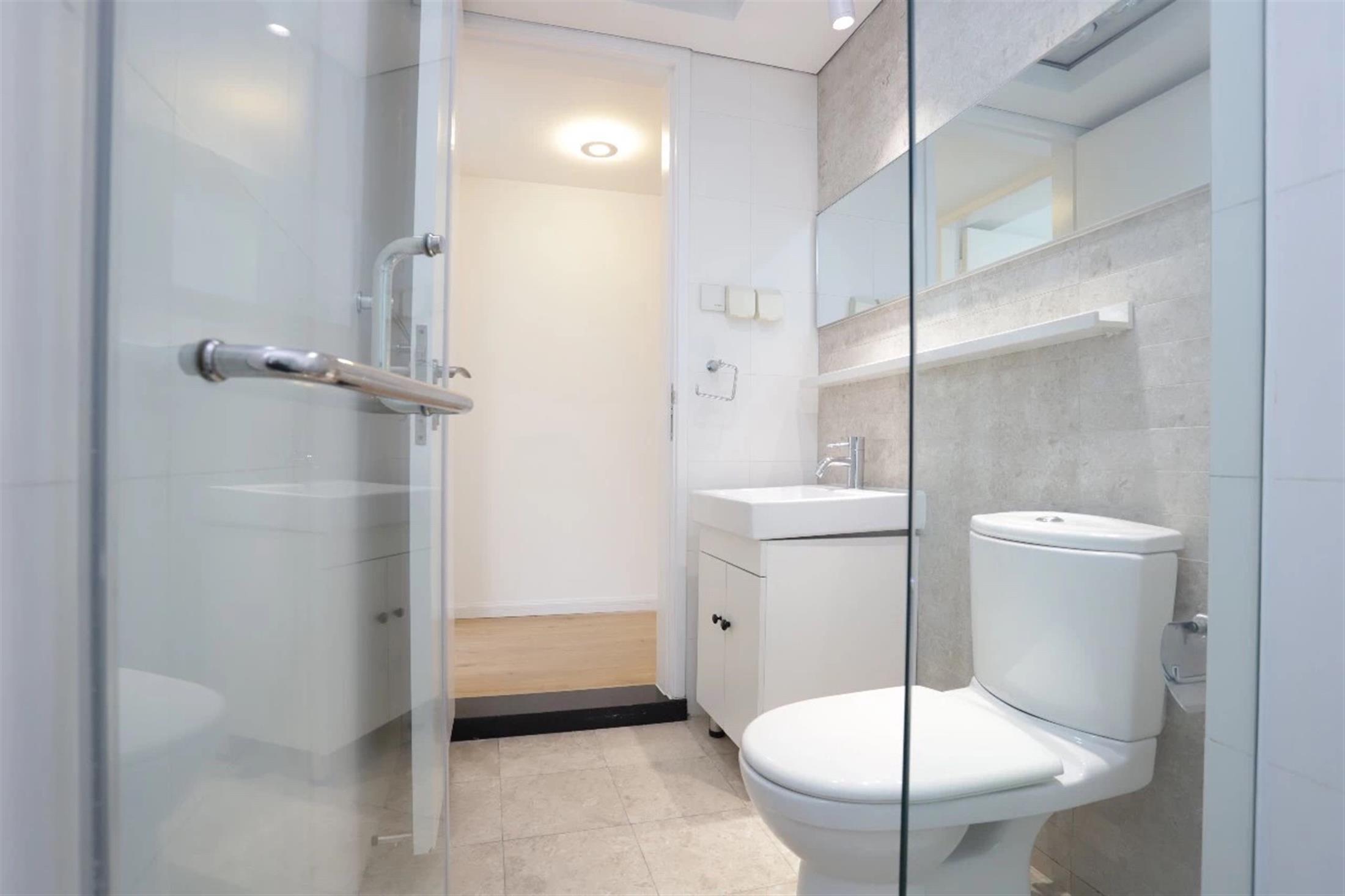 Large Bathroom New 8 Park Ave Apartment for Rent in Shanghai