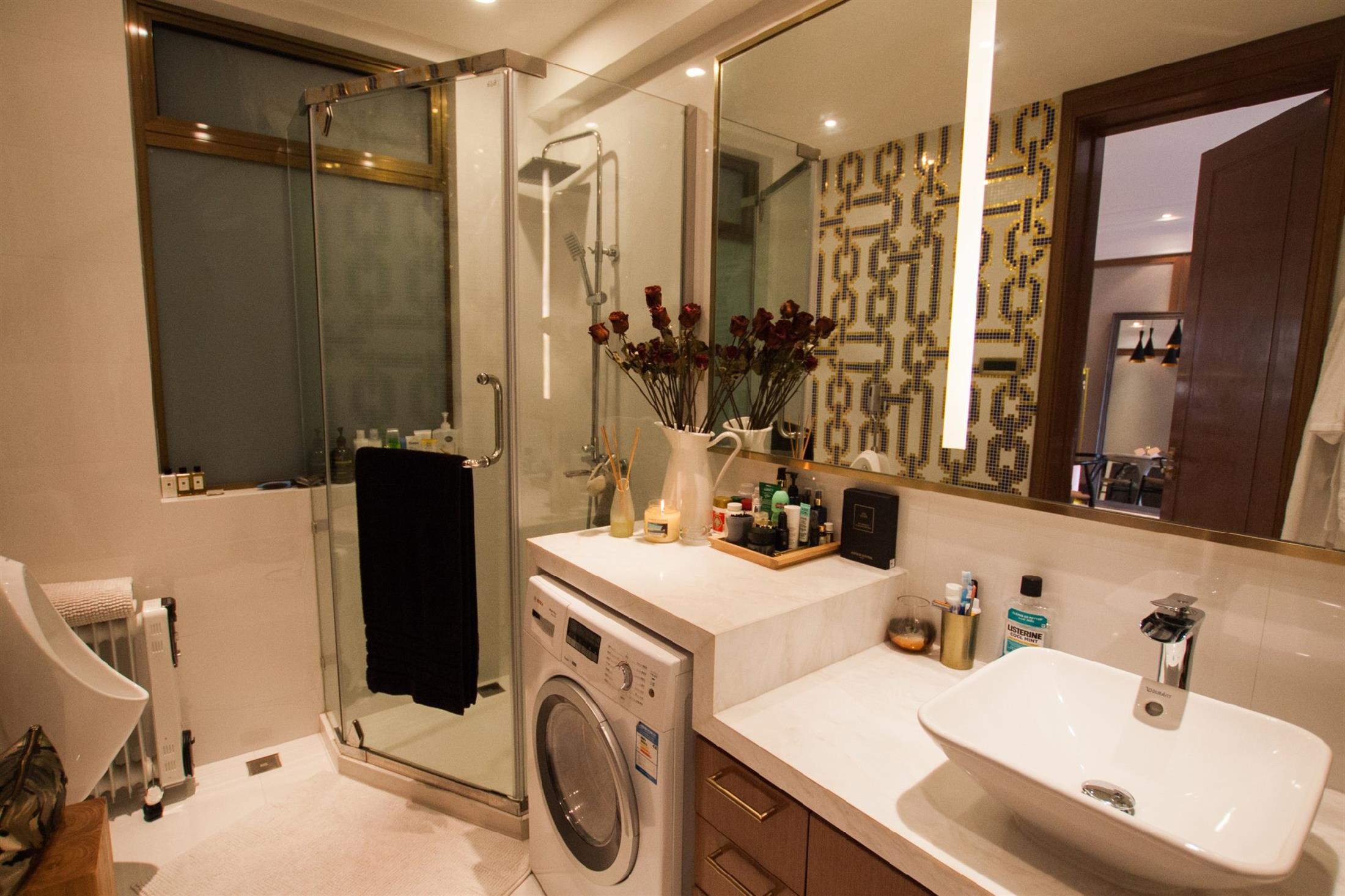 beautiful bathroom Spacious Unique VIP Art-Deco FFC Apartment for Rent in Shanghai