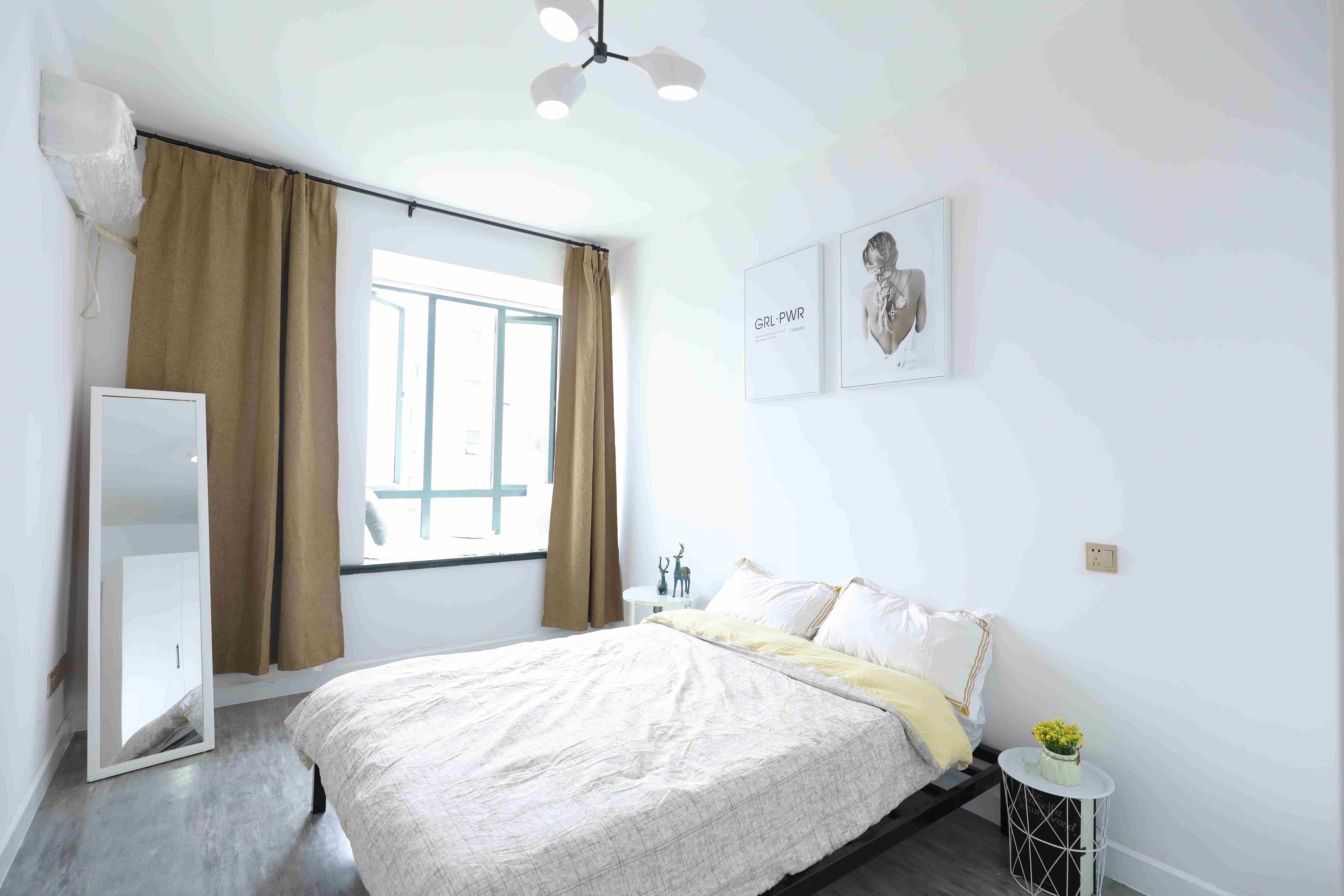 big bedroom New Spacious Bright Laoximen Apartment for Rent in Shanghai
