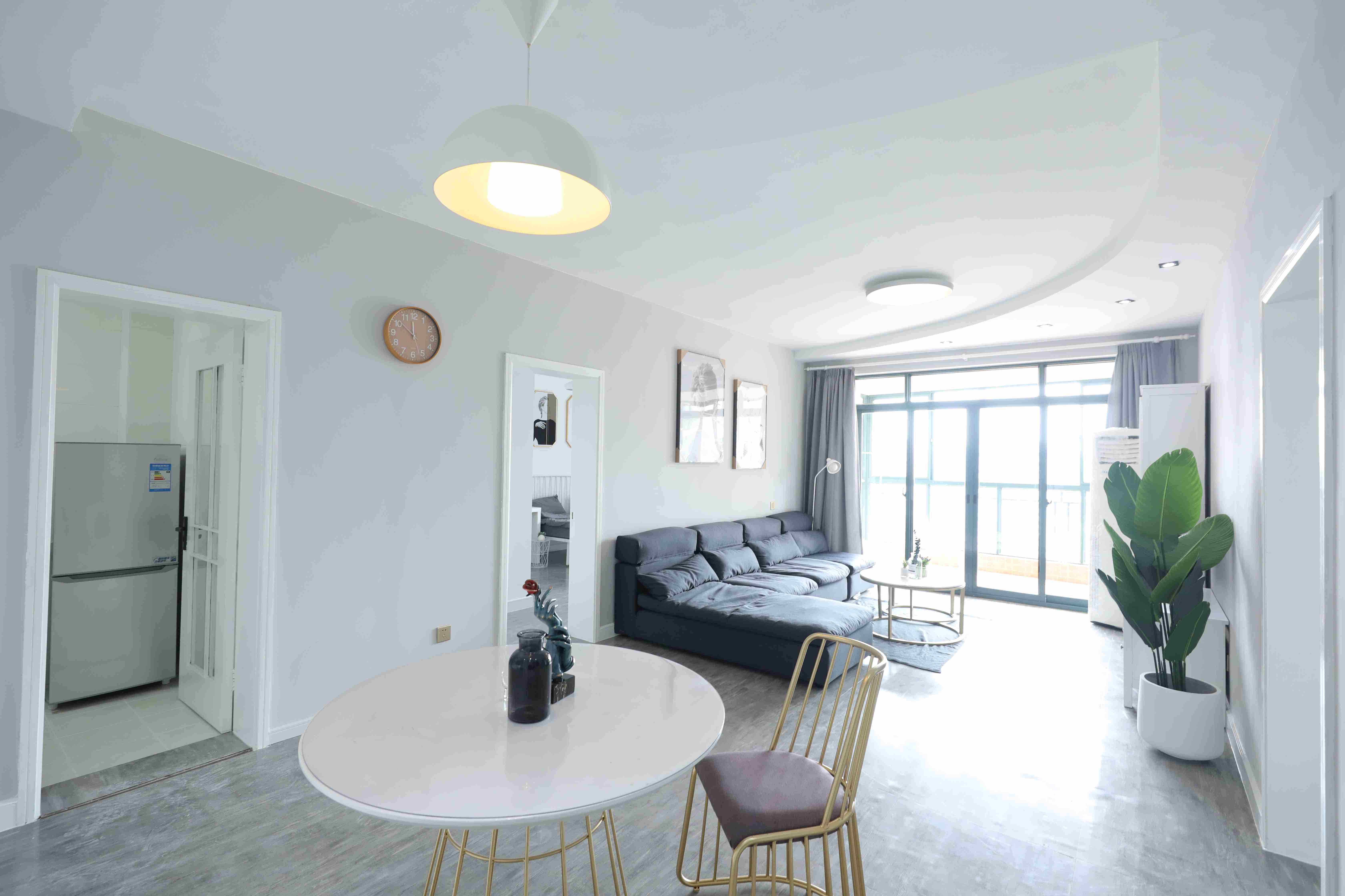 new furniture New Spacious Bright Laoximen Apartment for Rent in Shanghai