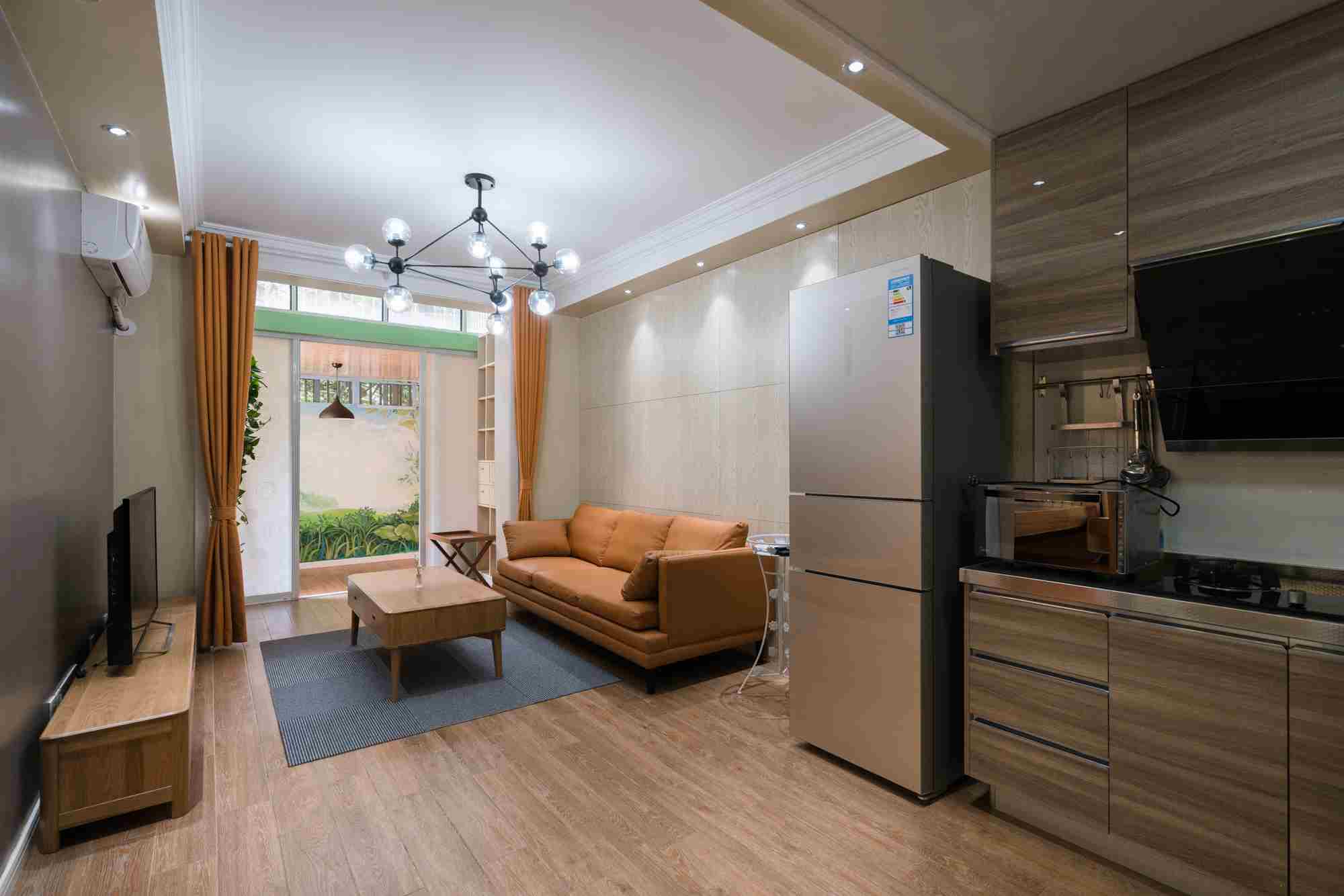 quaint home 1BR Apt w Patio Near JiaoTong Uni in Shanghai for Rent