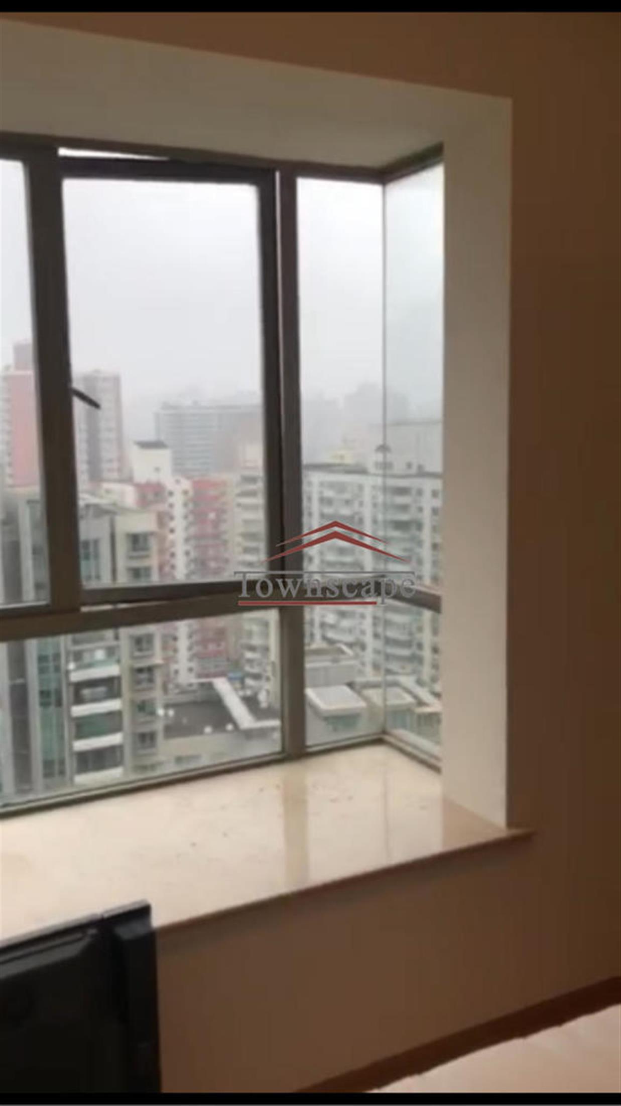 Alcove windows Newly Renovated One Park Ave Apartment in Jing’an, Shanghai for Rent