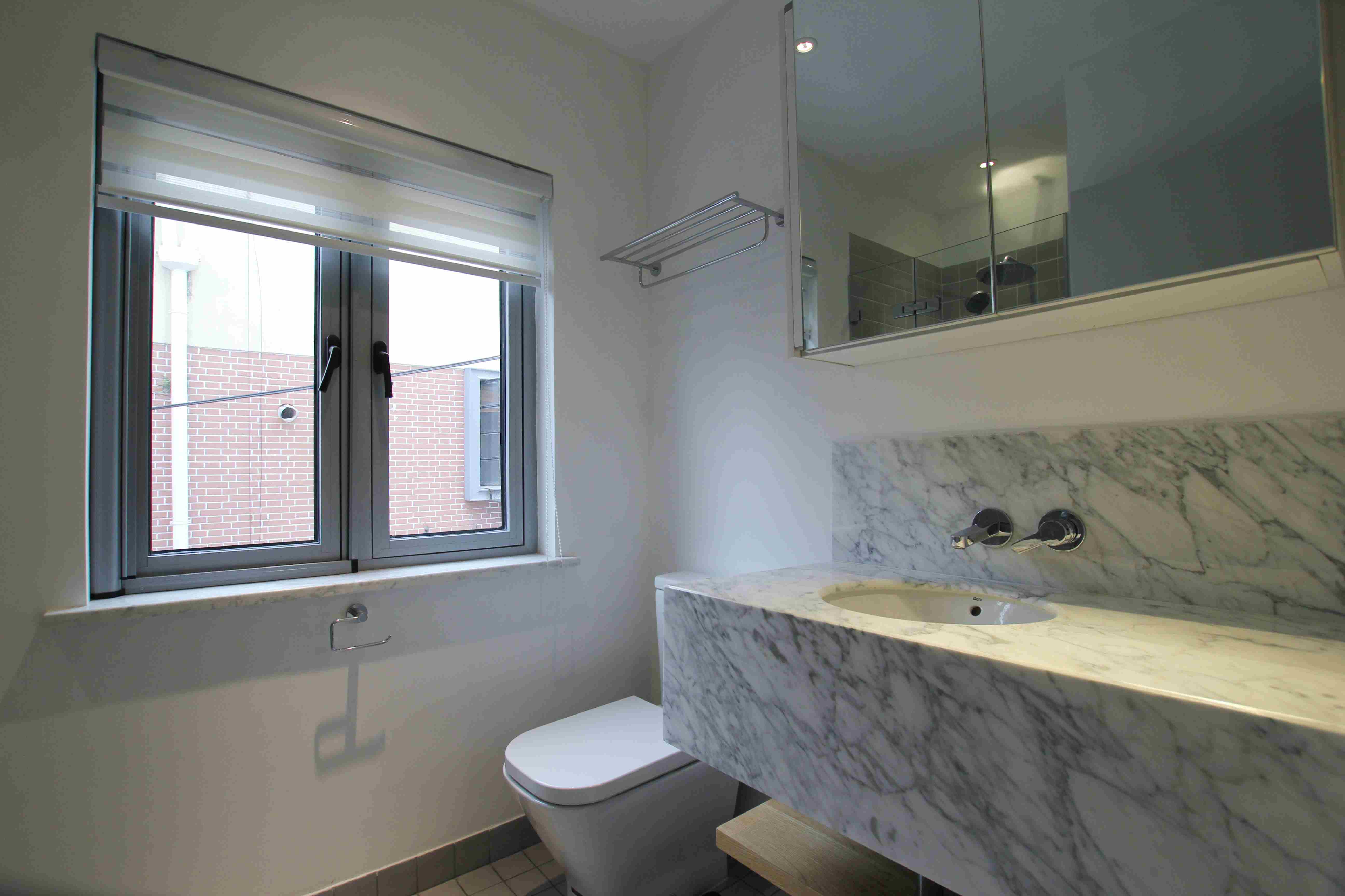 Marble bathroom Entire Spacious 2F Apt in Renovated FFC Lane House for Rent in Shanghai