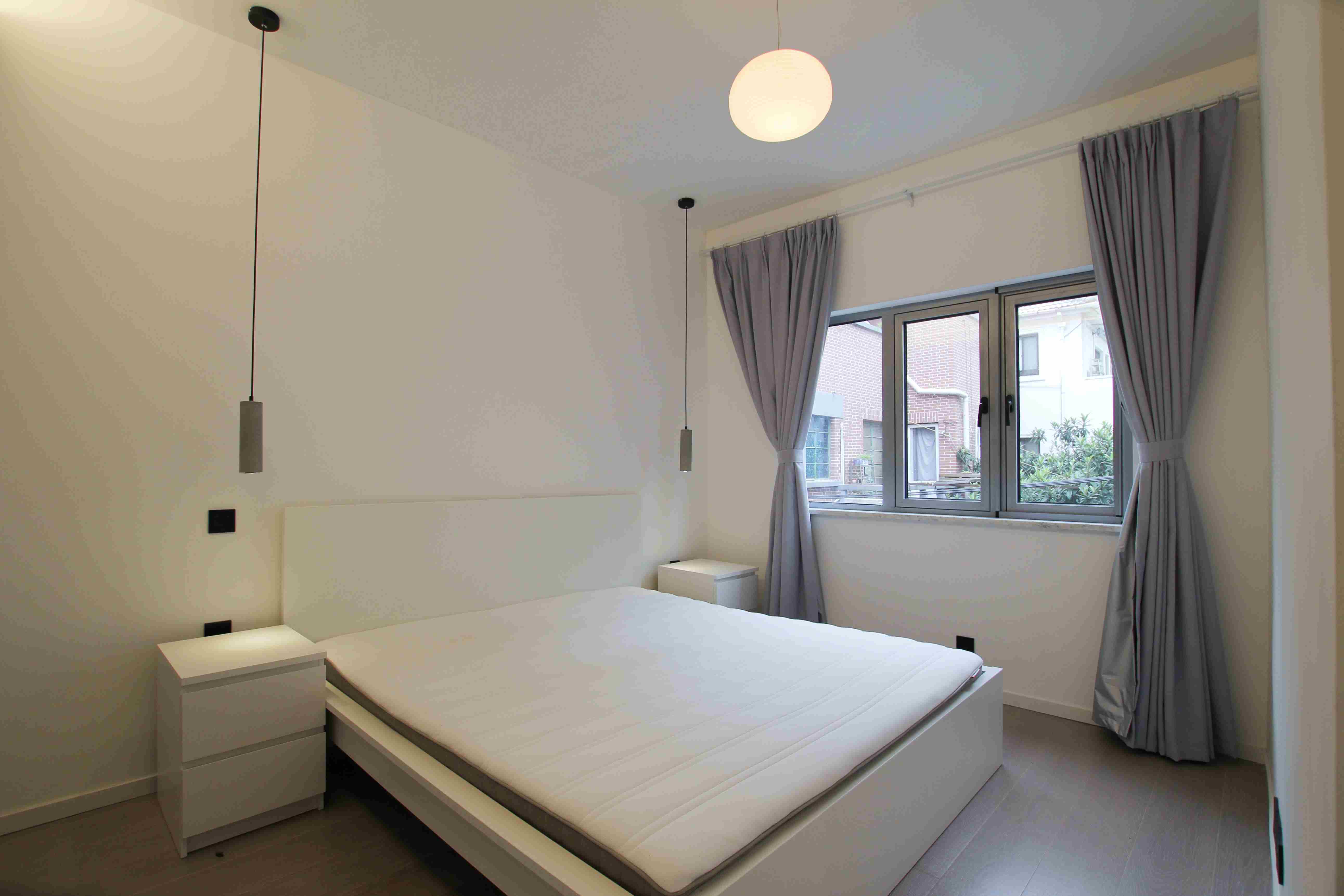 new bed Entire Spacious 2F Apt in Renovated FFC Lane House for Rent in Shanghai