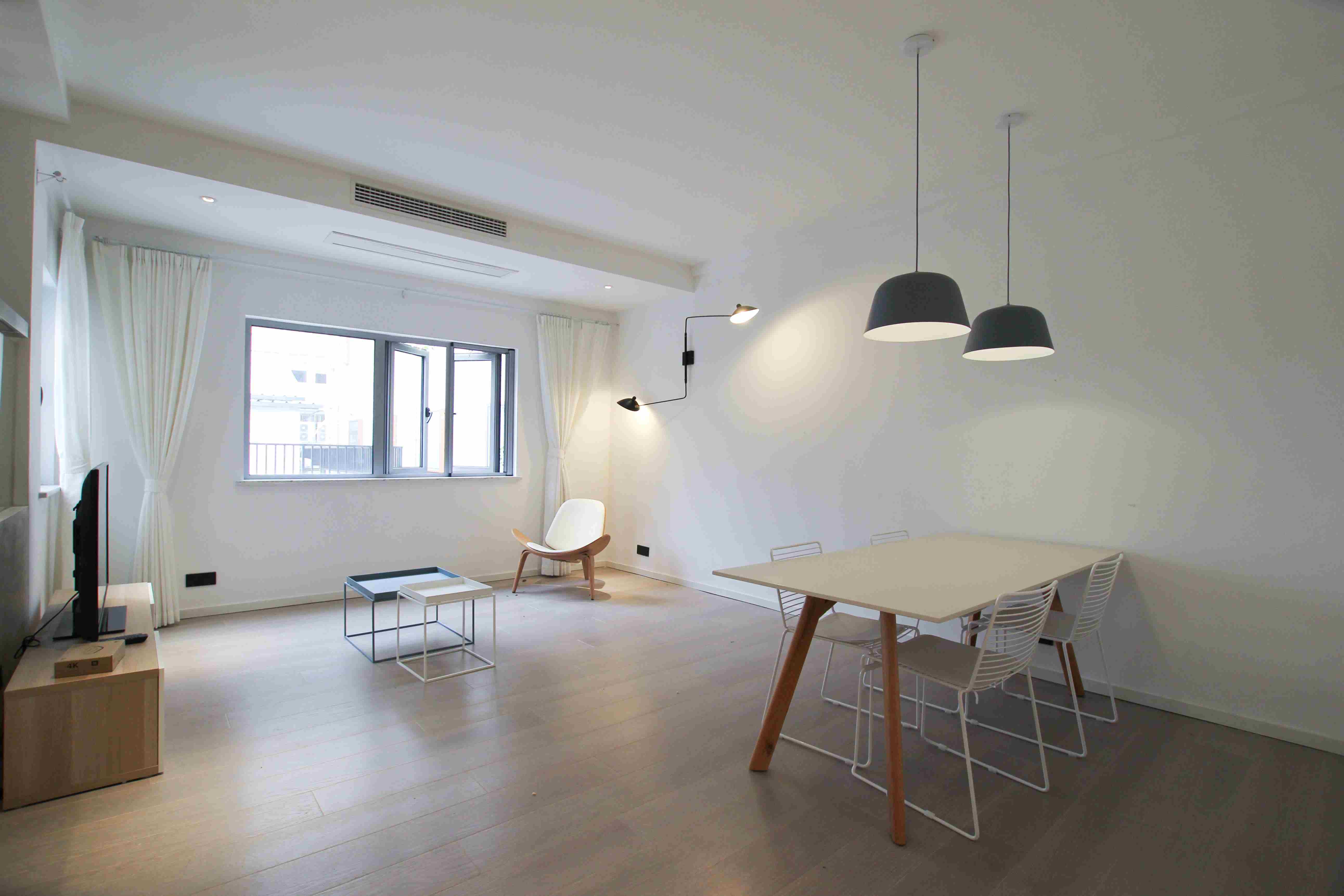 large living space Entire Spacious 2F Apt in Renovated FFC Lane House for Rent in Shanghai
