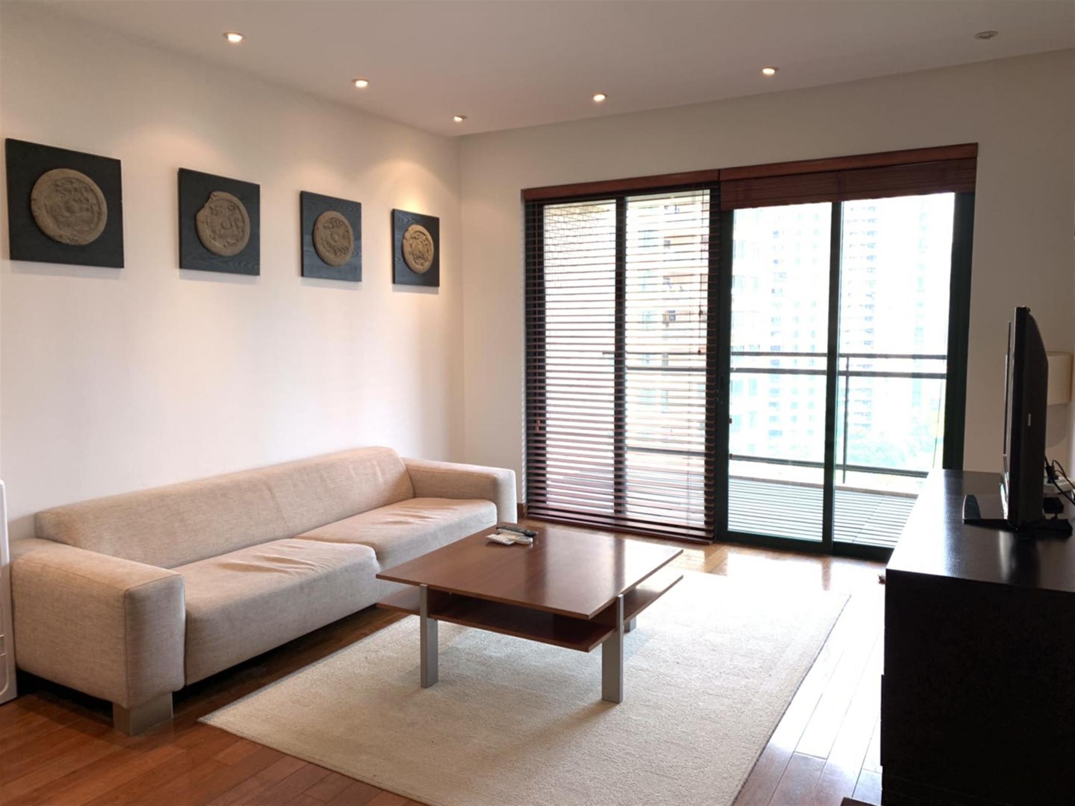 Large Living Room Yanlord Garden Apartment near Lujiazui CBD for Rent in Shanghai
