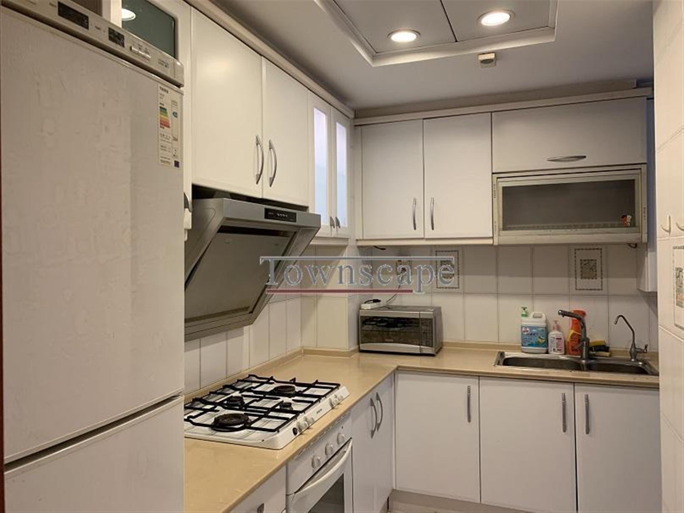 Large Kitchen Spacious Yanlord Garden Apartment in Lujiazui CBD for Rent in Pudong, Shanghai