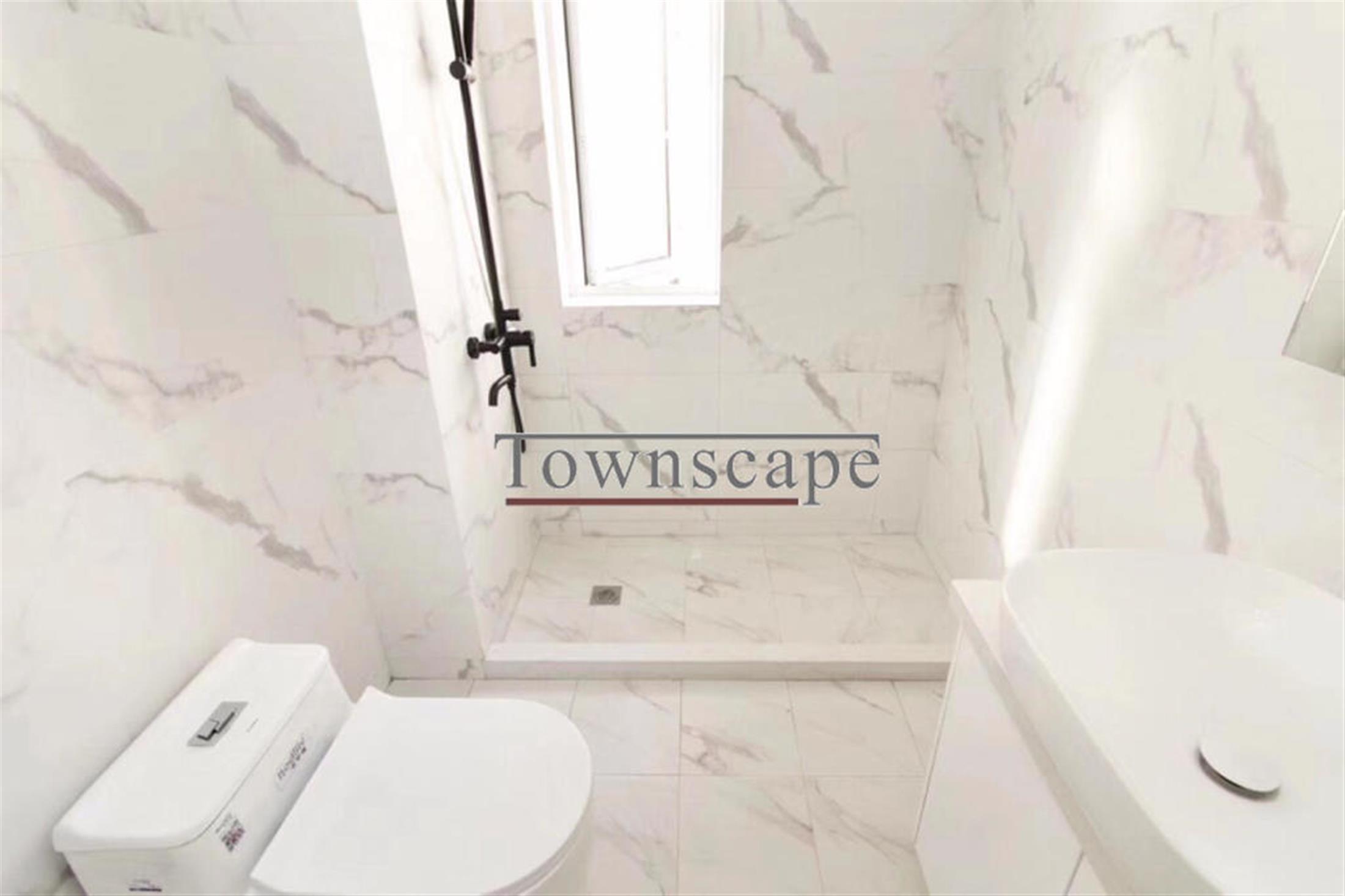 clean Bathroom Super-Bright Newly-Renovated FFC Apartment for Rent in Shanghai