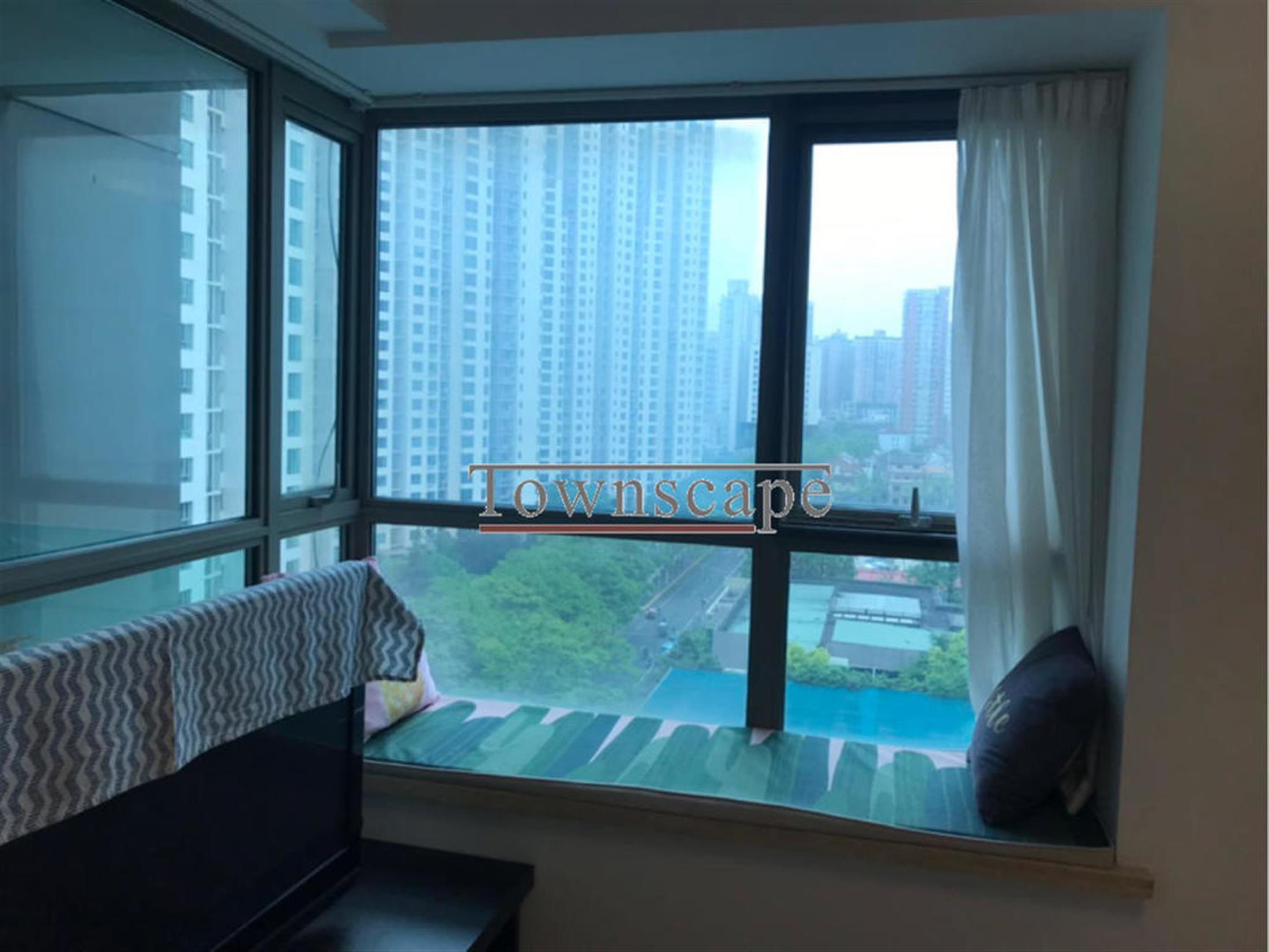 Cozy window Discounted Cozy 8 Park Avenue Apartment w Great Views for Rent in Shanghai