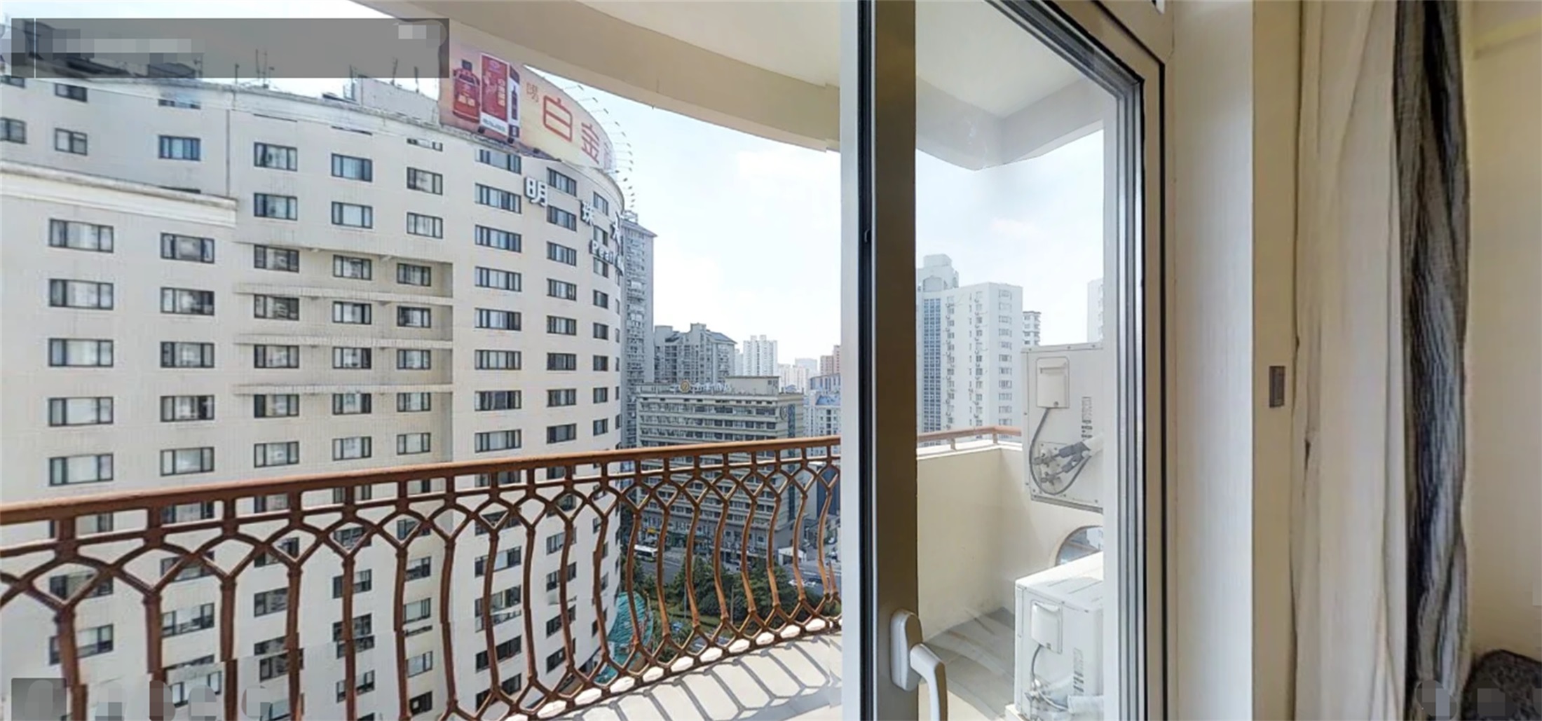 Big Balcony Spacious High-Quality FFC Service Apartments for Rent in Shanghai