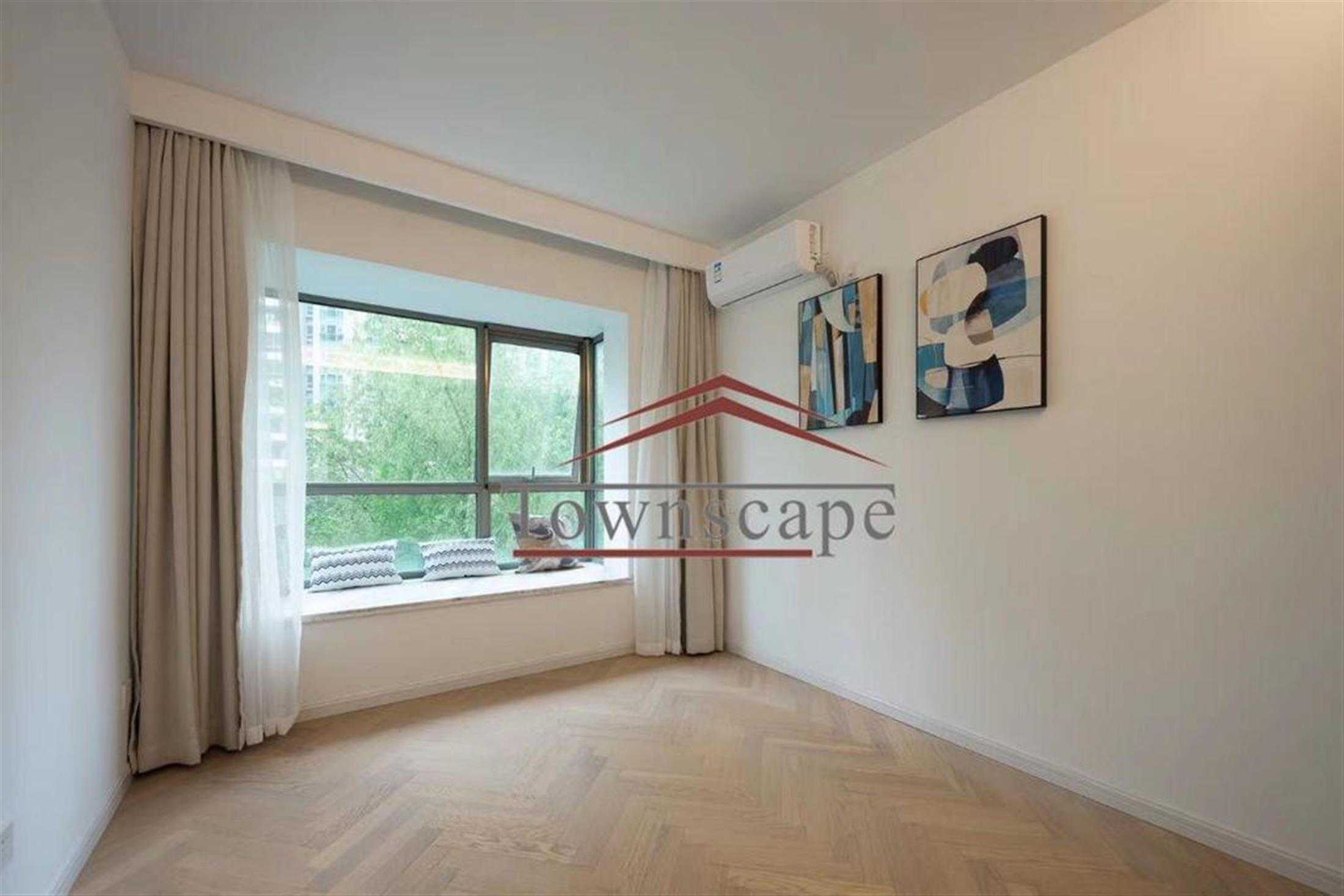 gorgeous floor New Gorgeous Spacious Bright Apartment for Rent in Quiet FFC Shanghai