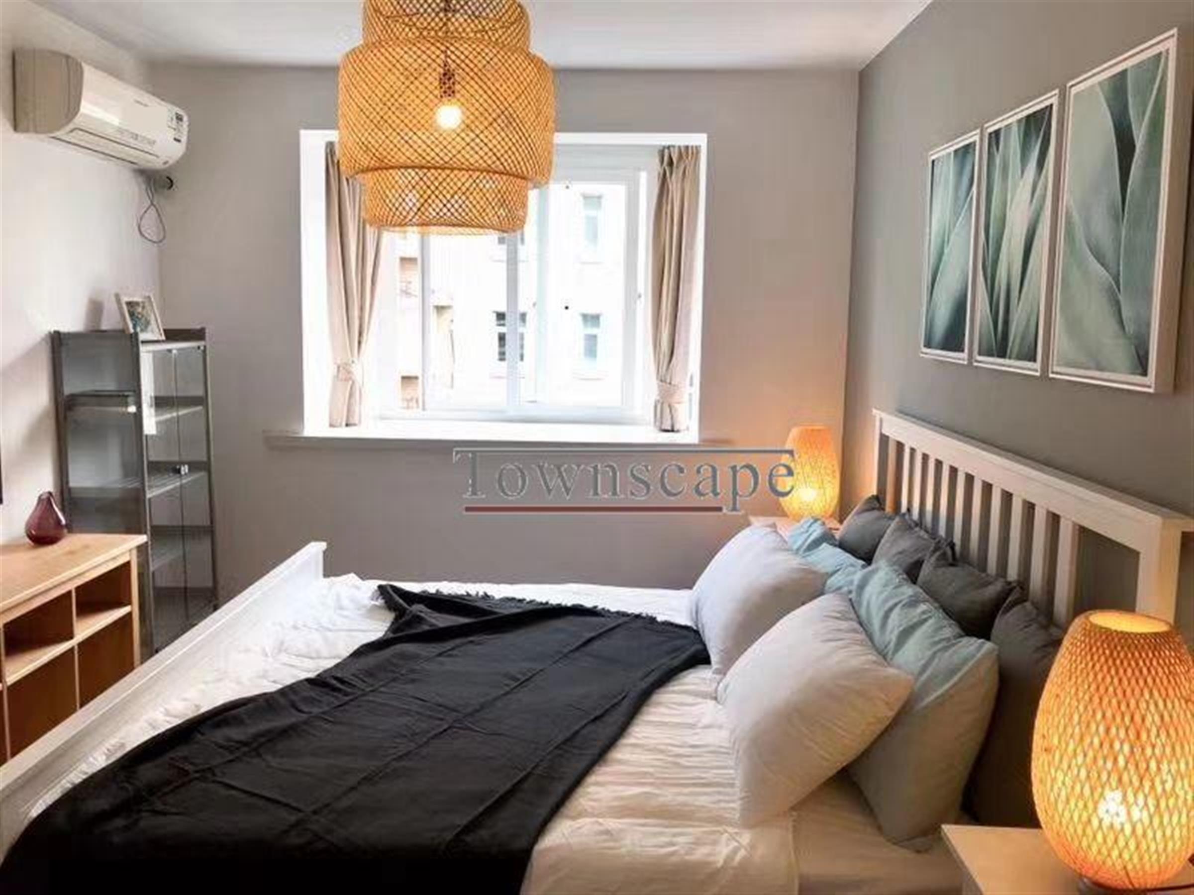 Sunny bedroom Newly Renovated Spacious FFC Apartment for Rent in Shanghai