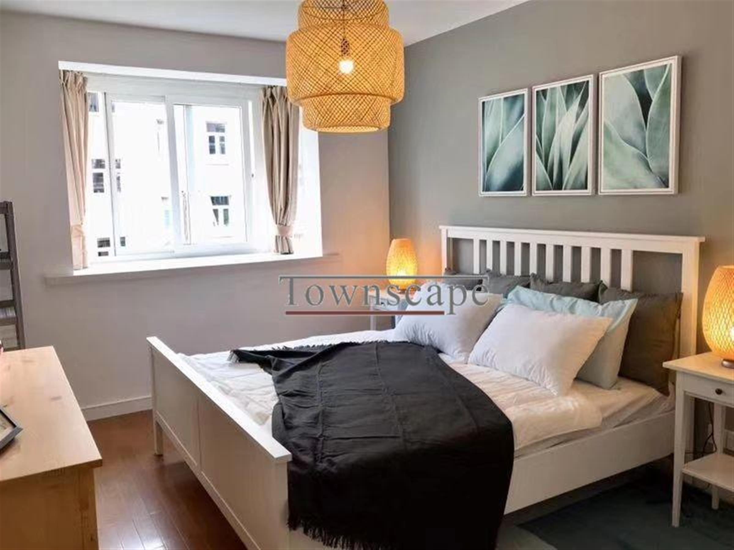big bedroom Newly Renovated Spacious FFC Apartment for Rent in Shanghai