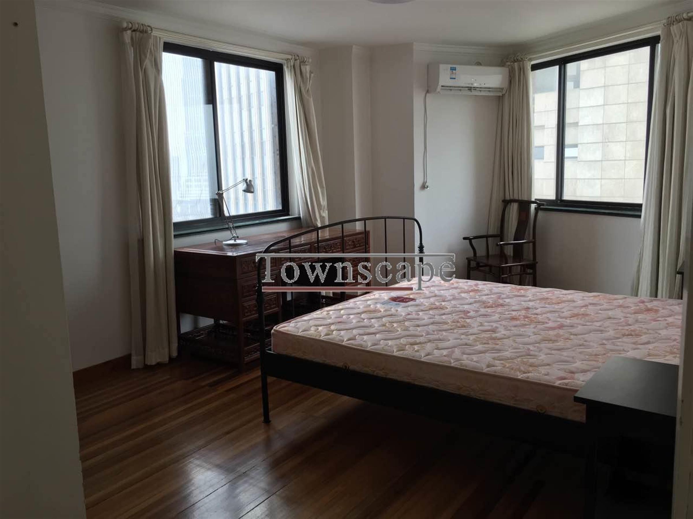 sunny bedroom Large Sunny FFC Apartment Near Fuxing Park in Art Deco Building for Rent in Shanghai