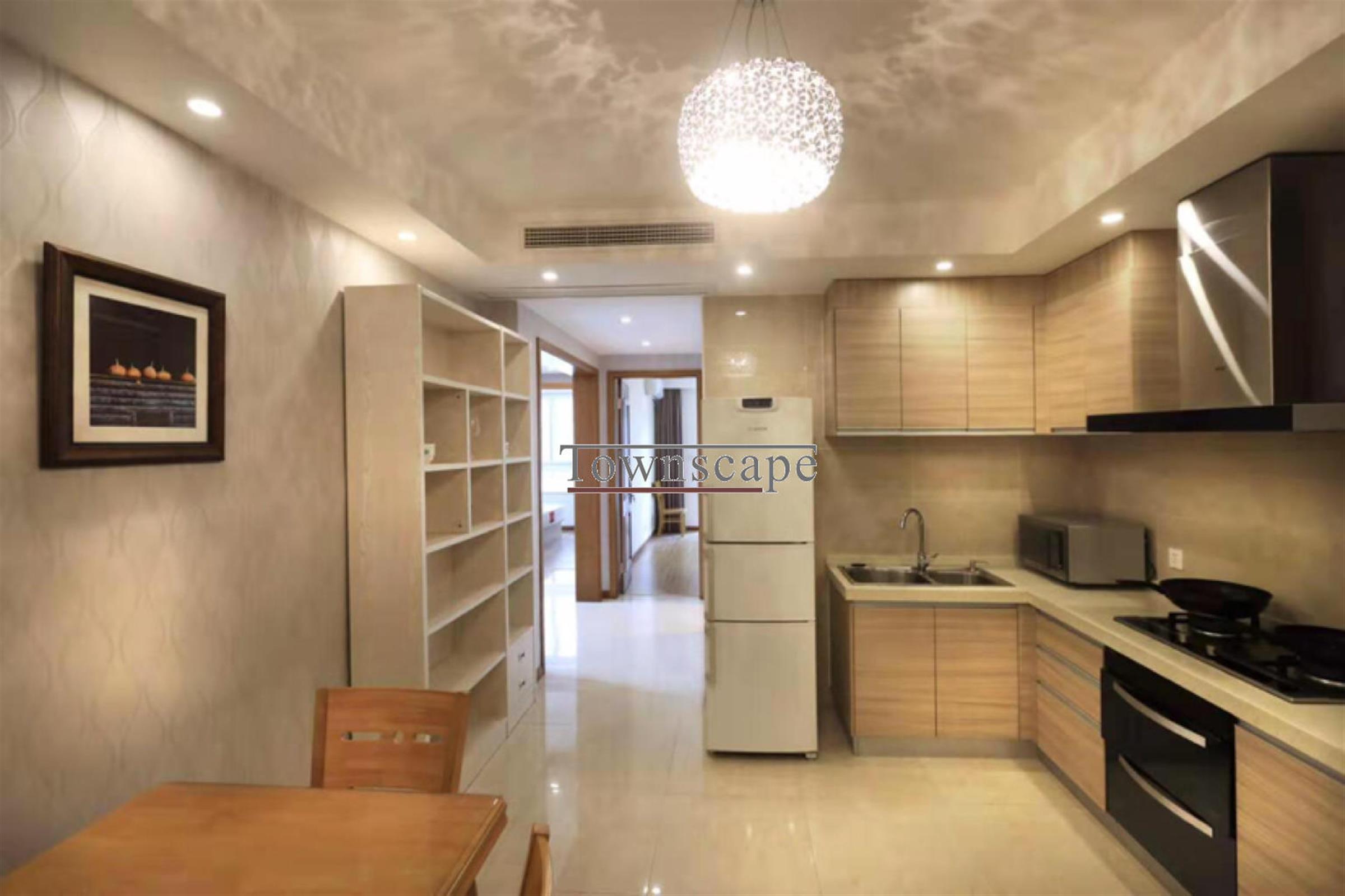 open kitchen Fabulous Apartment nr Tianzifang & Xintiandi for Rent in Shanghai