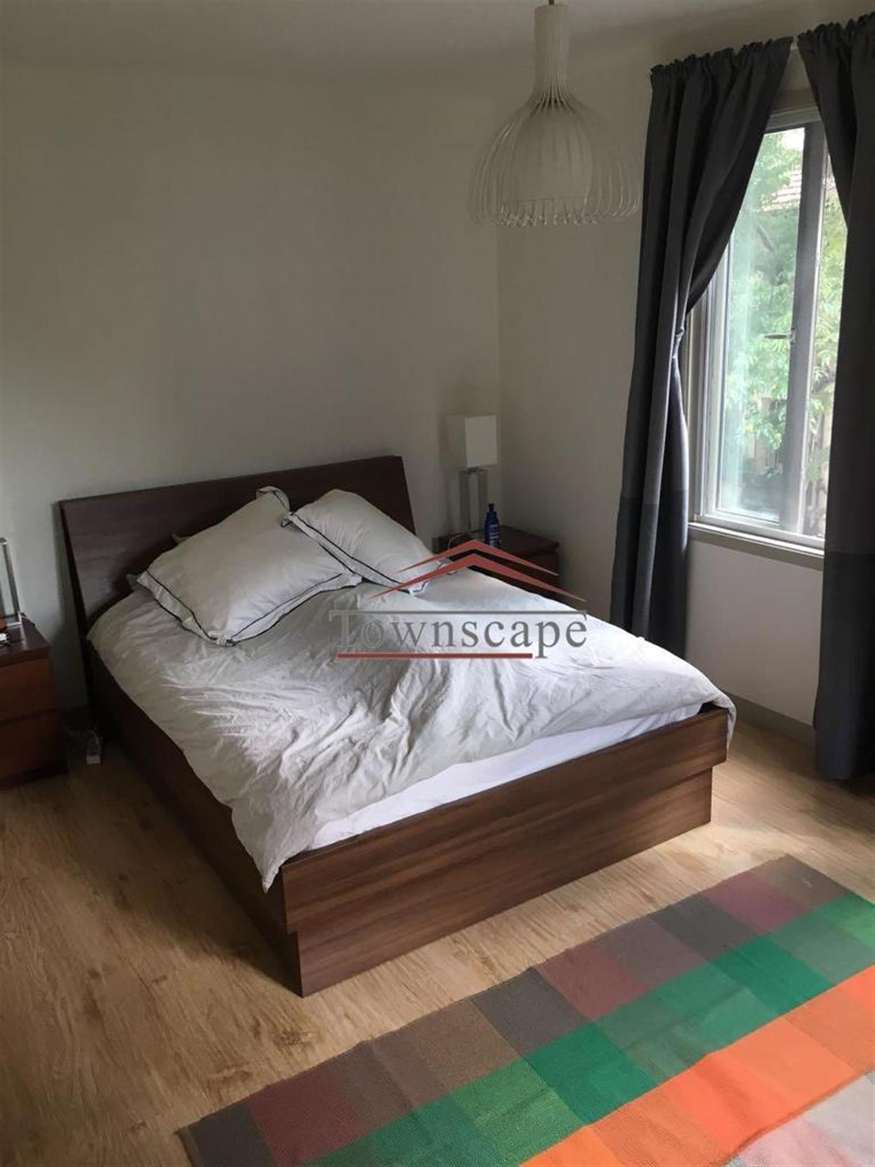 big bedroom Comfy Ergo-designed Spacious 2BR Yongjia Rd Apartment for Rent in Shanghai