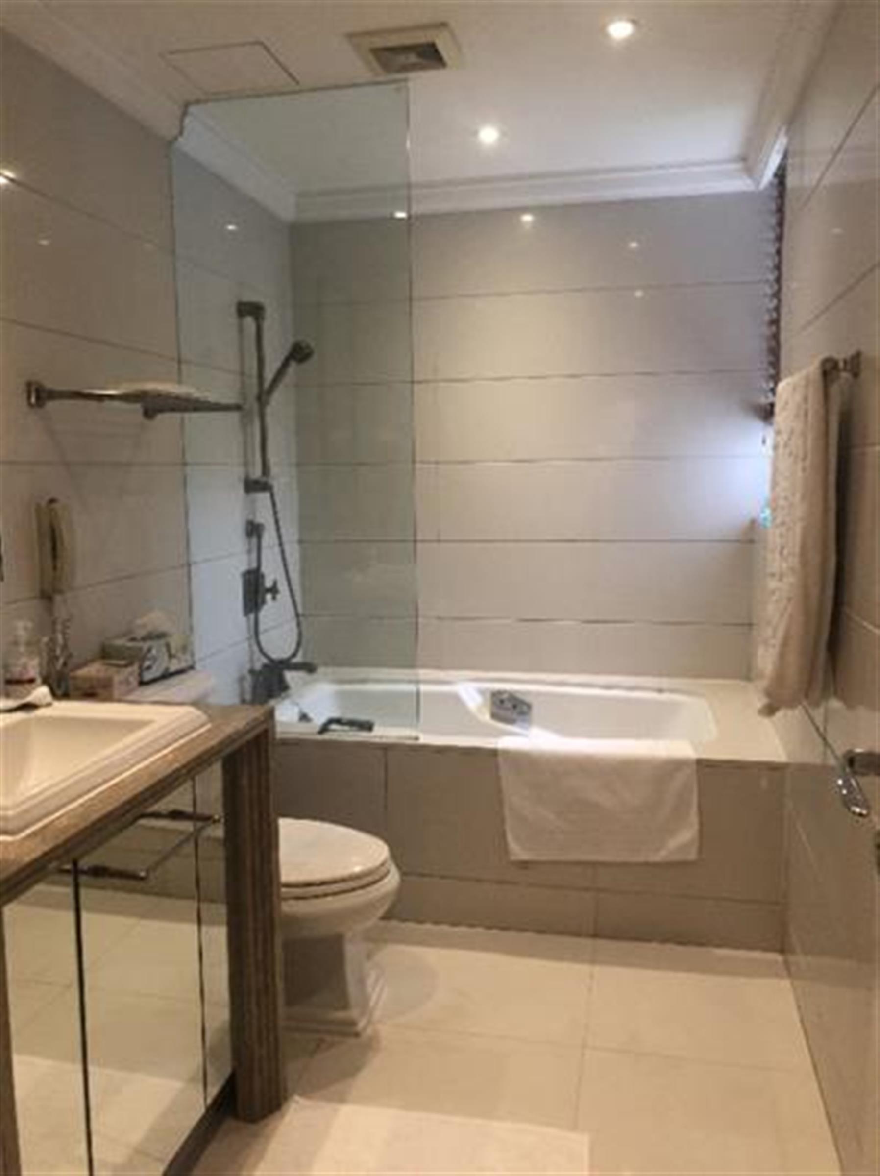 bathtub Luxurious Spacious XTD Lakeville Regency Apartment for Rent in Shanghai