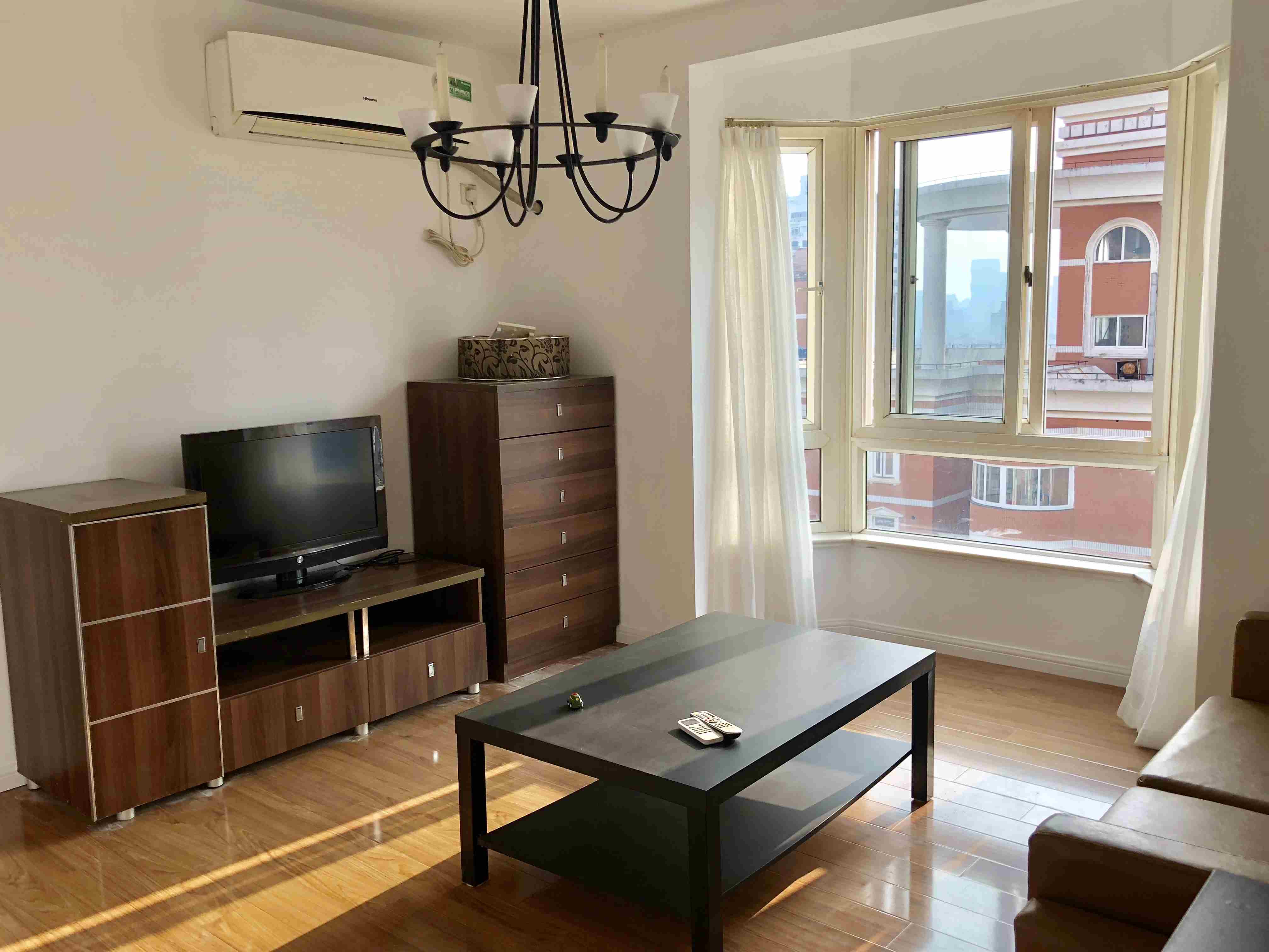 Bright Living Room Apt w Great Views and Location for Rent nr Shanghai