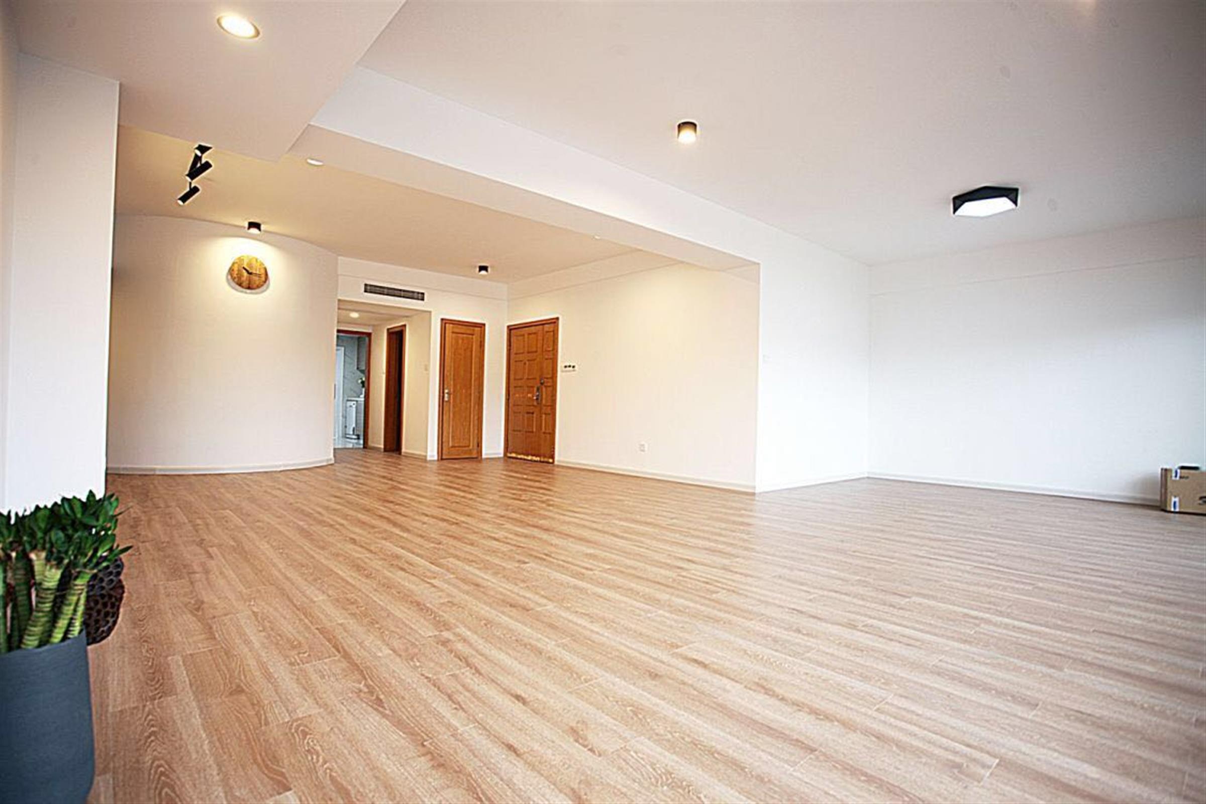 open living room Modern Spacious High-end Apt for Rent in Heart of Shanghai
