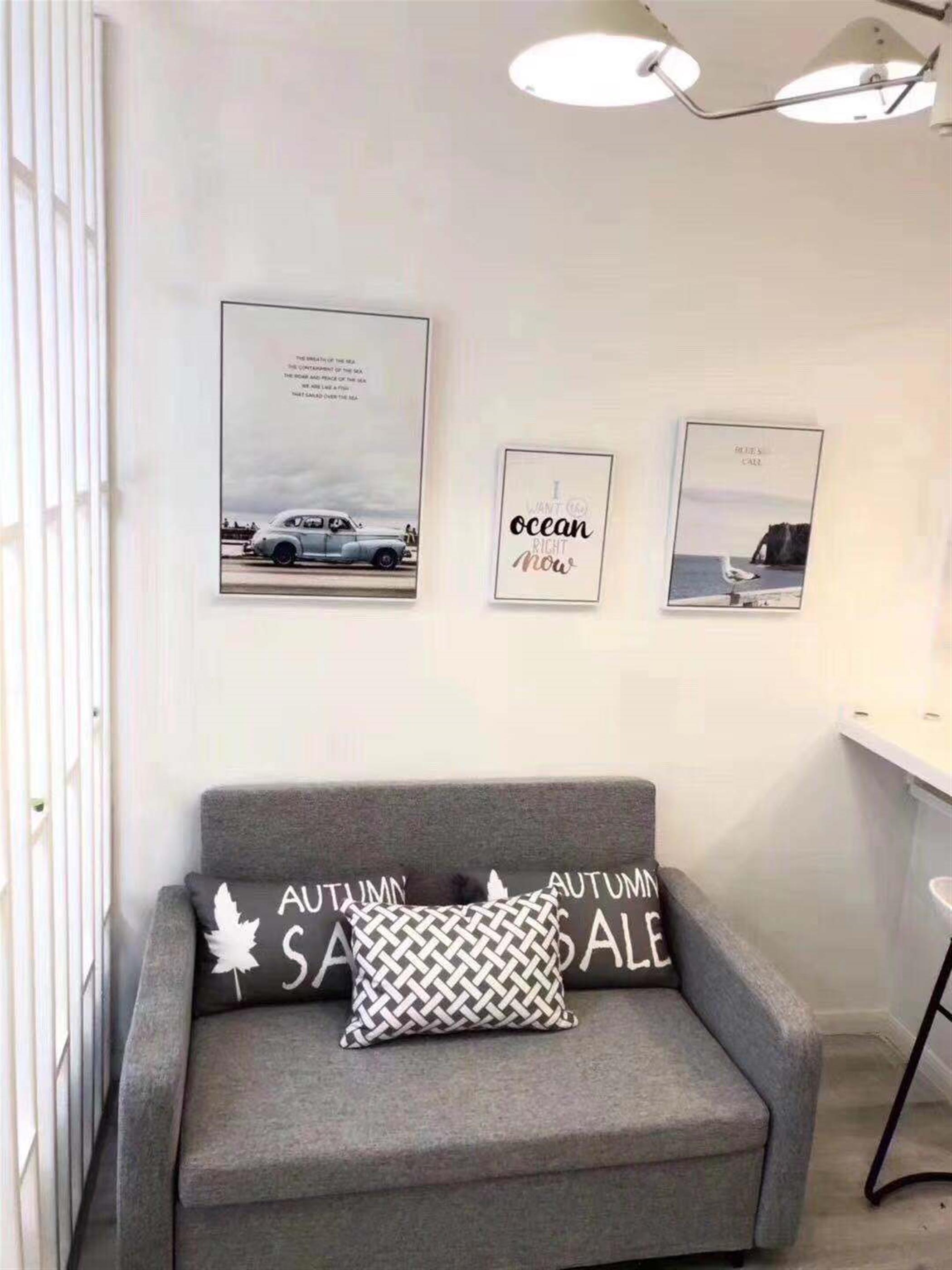 comfy chair Attractive Quiet 1F FFC 1BR with Back Patio for Rent in Shanghai Lane House