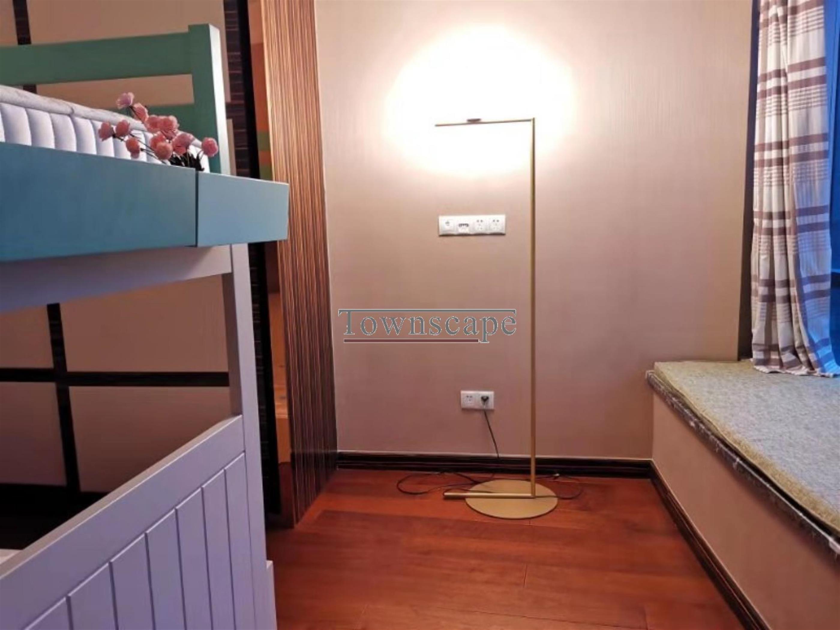 bunk beds for kids Spectacular Chic Modern Spacious 2BR West Nanjing Rd Apt for Rent in Shanghai