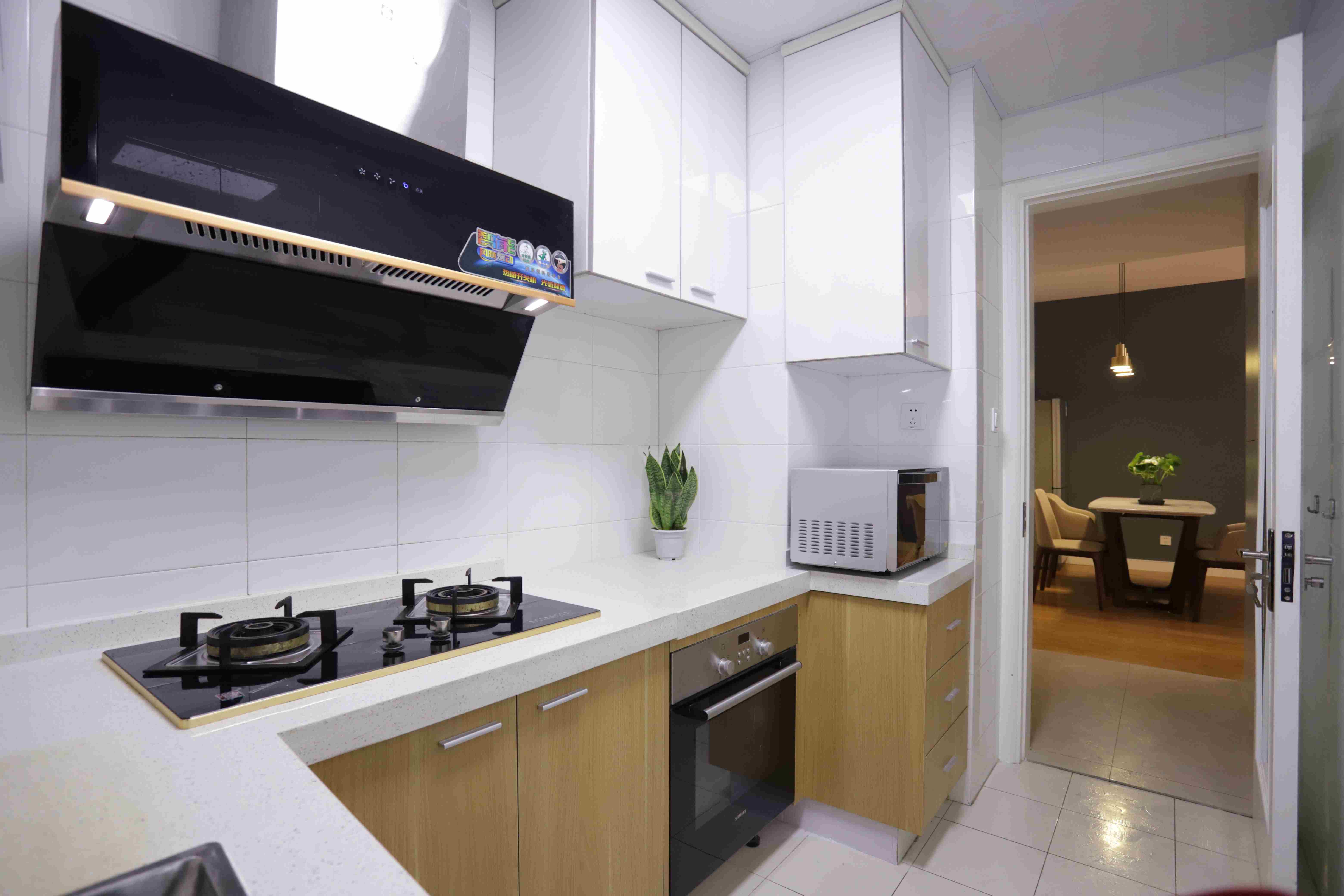 oven Modern Cozy Spacious Top-end Ladoll 1BR Apt for Rent in Shanghai