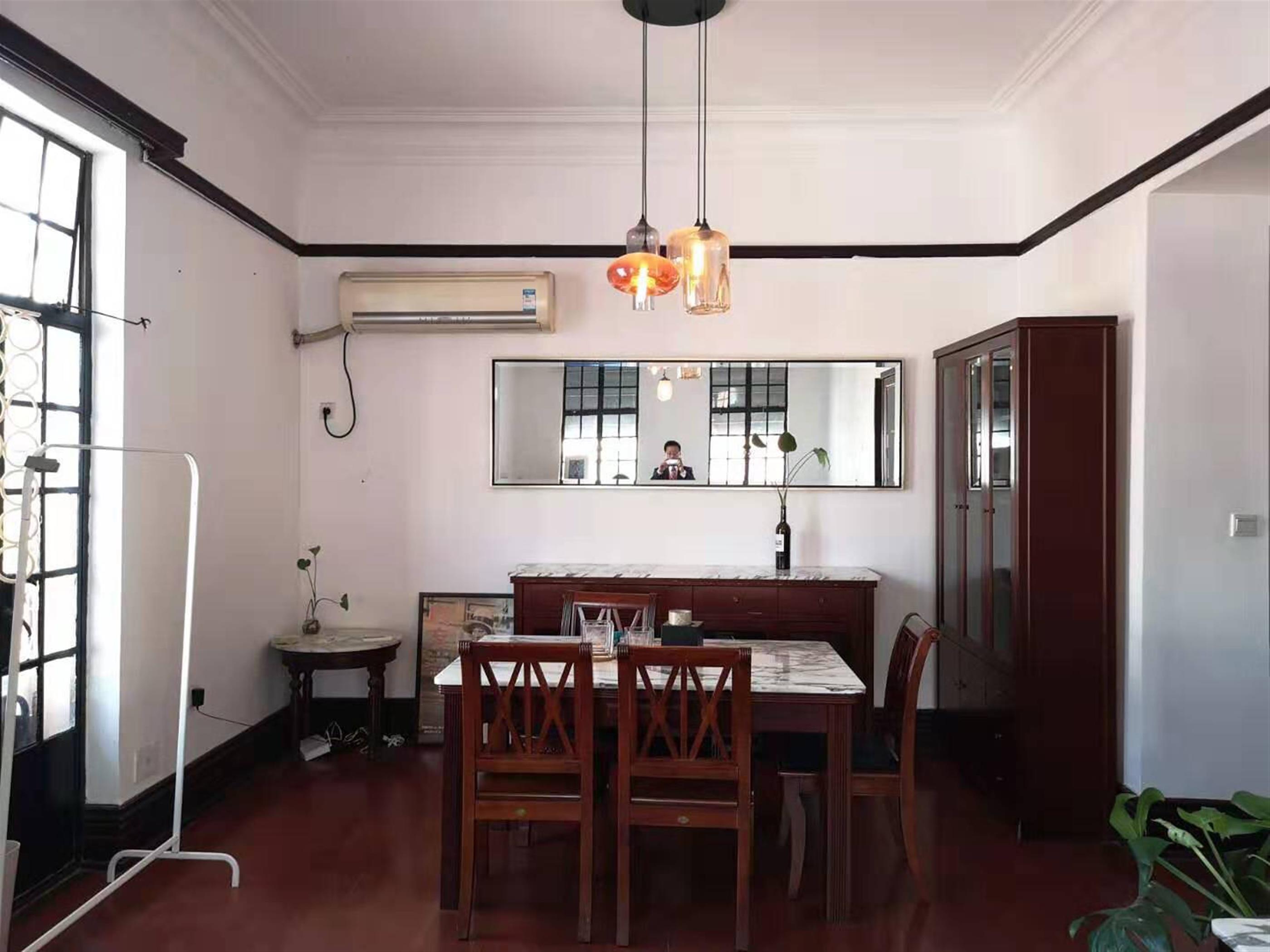 open dining area Great Value Great Location Bright 2BR Lane House Apt nr LN 2/12/13 for Rent in Shanghai