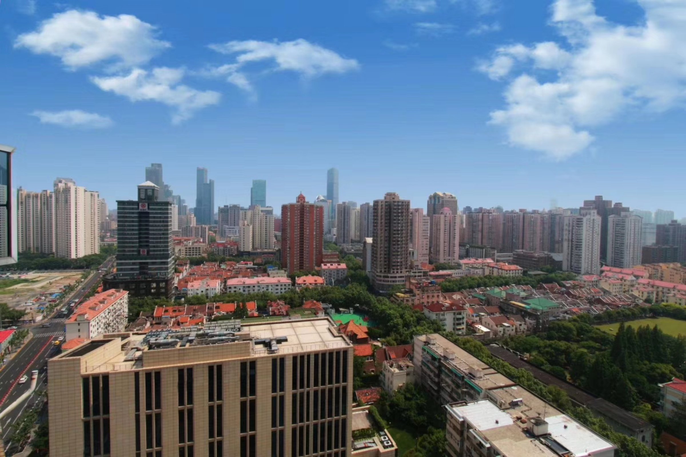 awesome views Modern Apt nr LN 7/13 w Great Views in Shanghai’s Jing’an Area for Rent