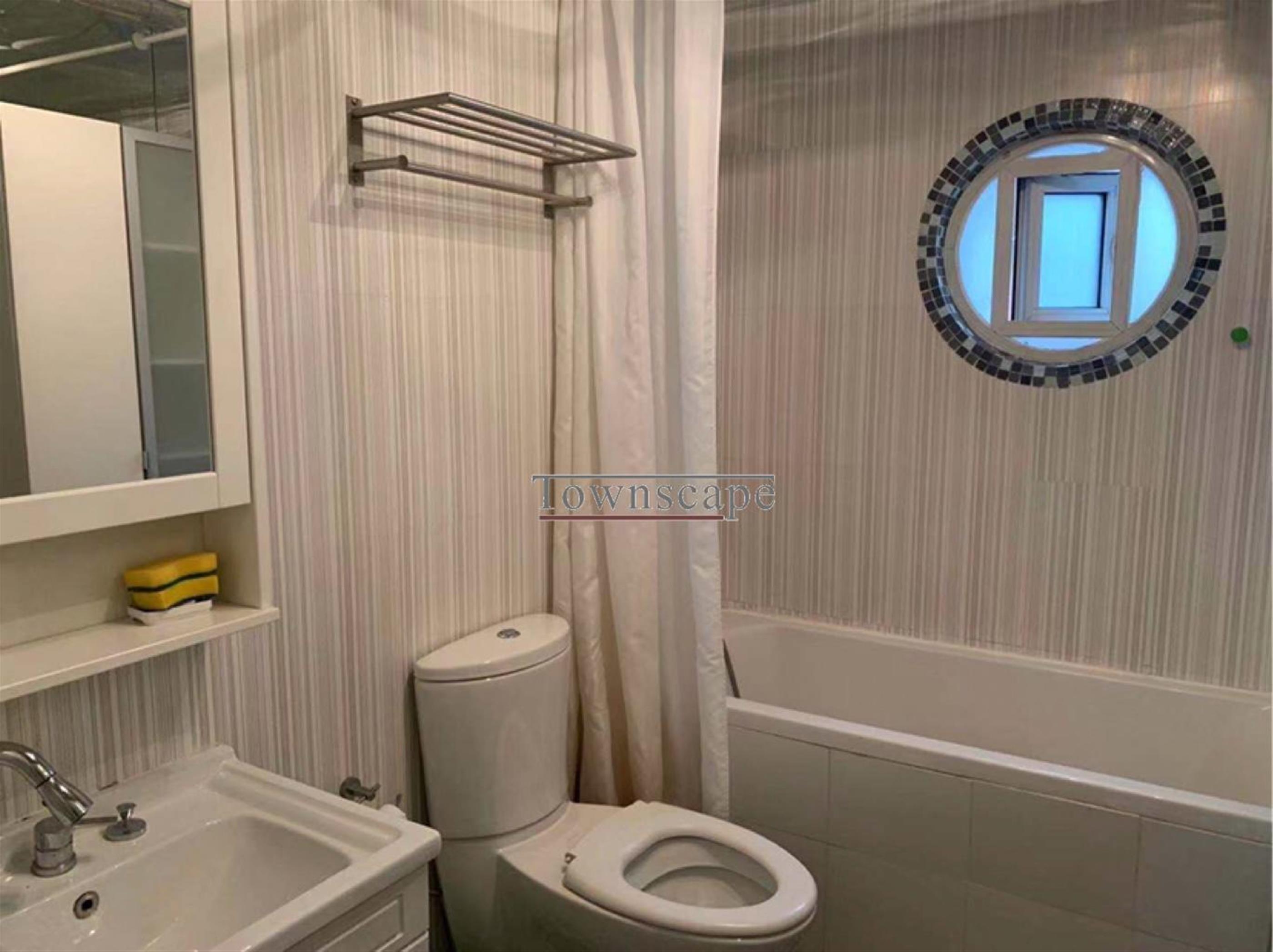 bathtub Bright Spacious 2BR Nanjing W Rd Lane House Apt LN 2/12/13 for Rent