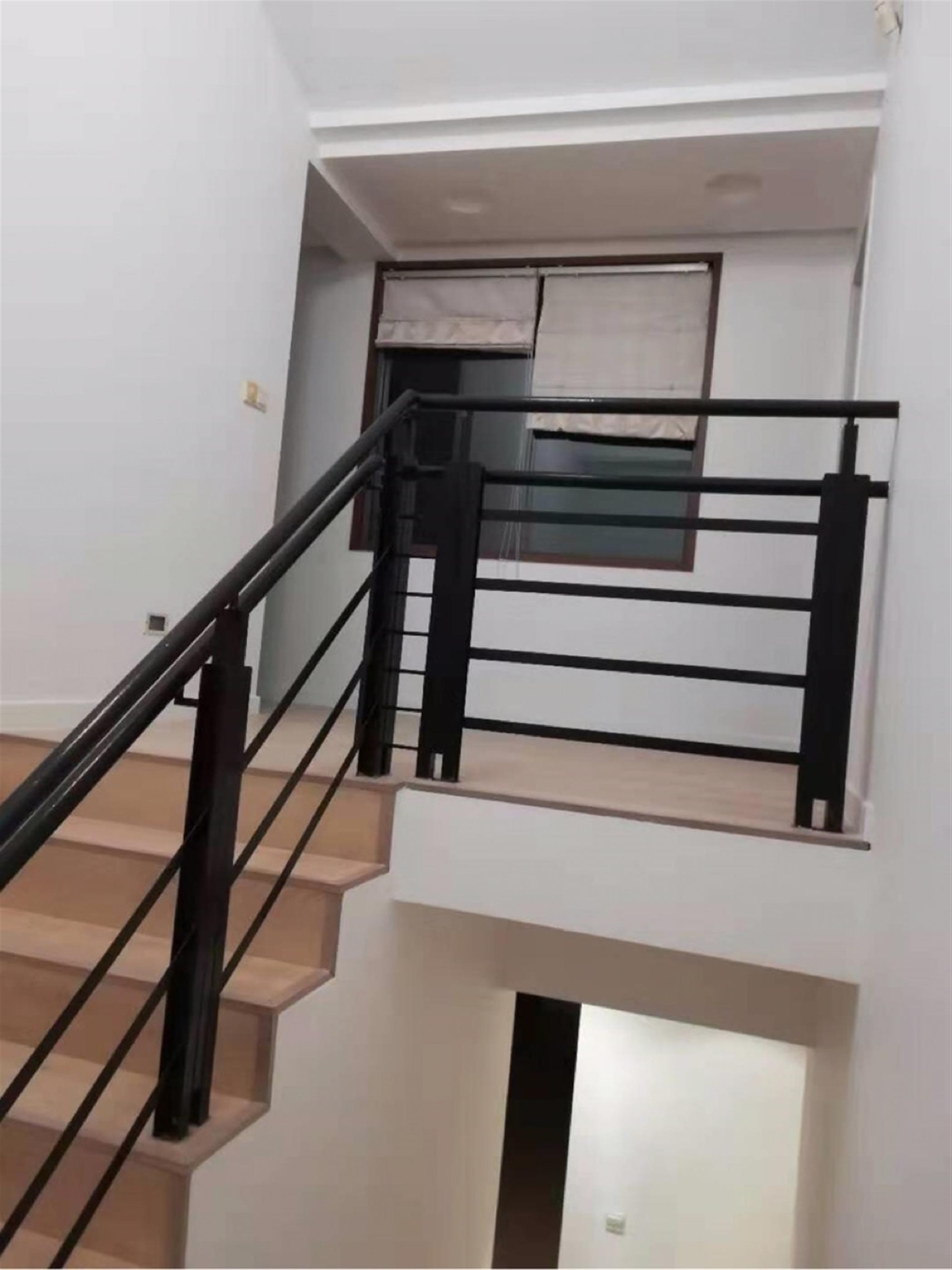 modern stairs Affordable, Newly Renovated, Family Villa for rent in Shanghai’s Lakeside Villas