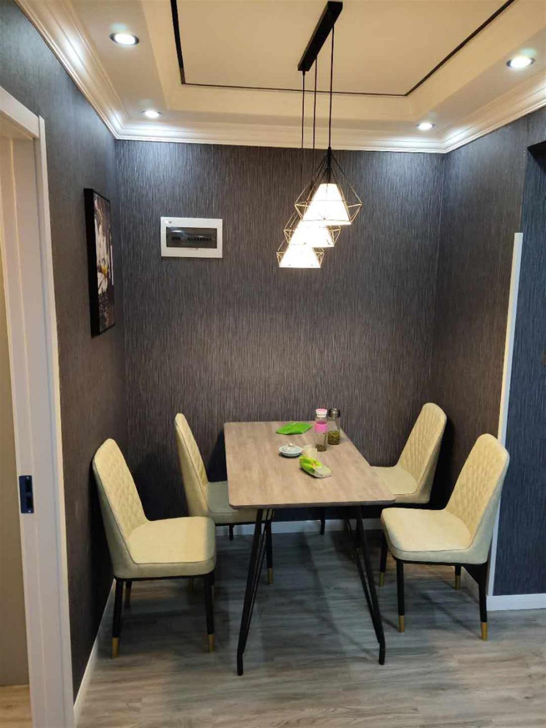 dining area Newly Renovated Affordable Cozy 50sqm 1BR Apartment for Rent in Zhabei Shanghai