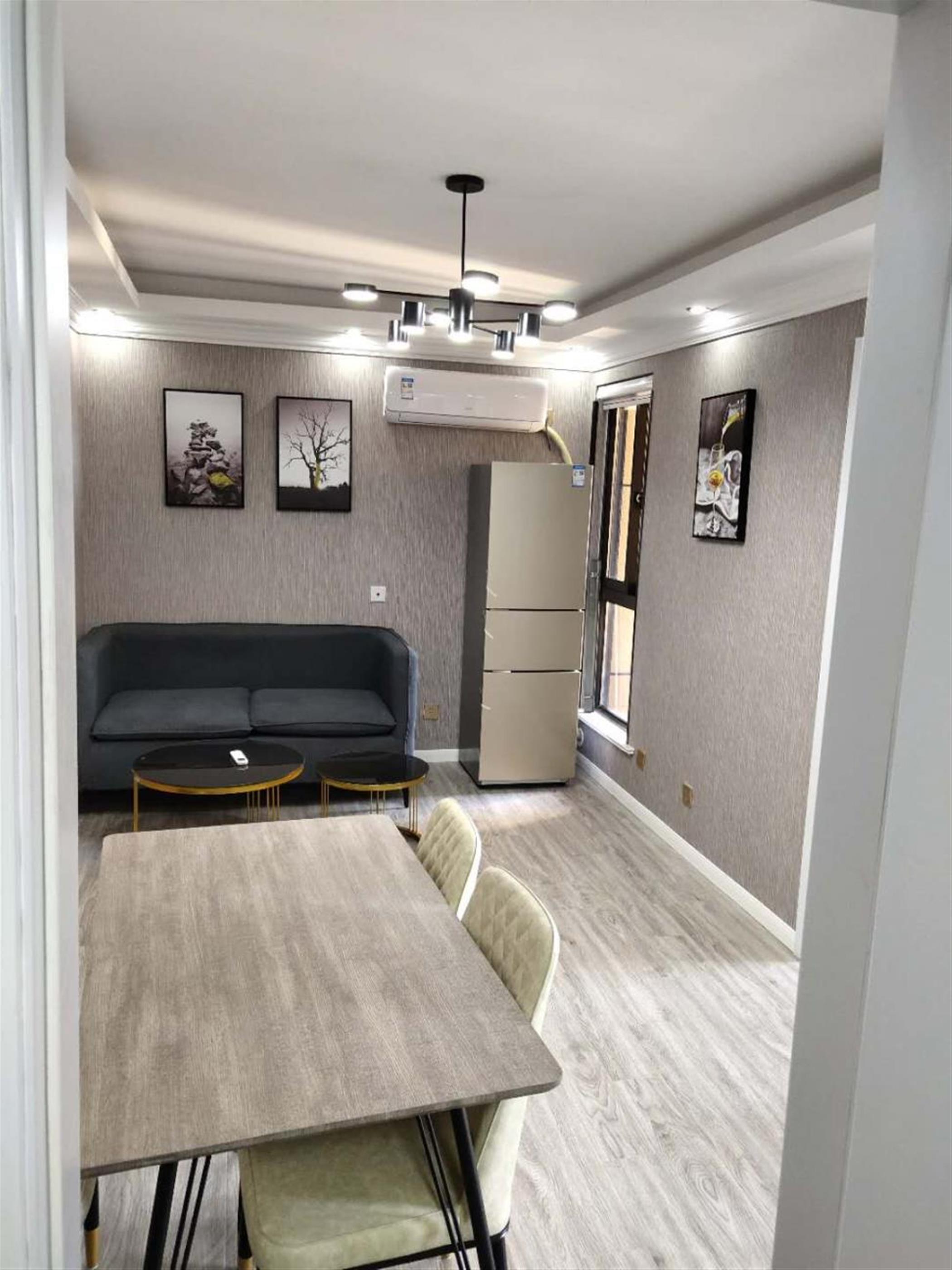 Newly Renovated Affordable Cozy 50sqm 1BR Apartment for Rent in Zhabei ShanghaiApartments for