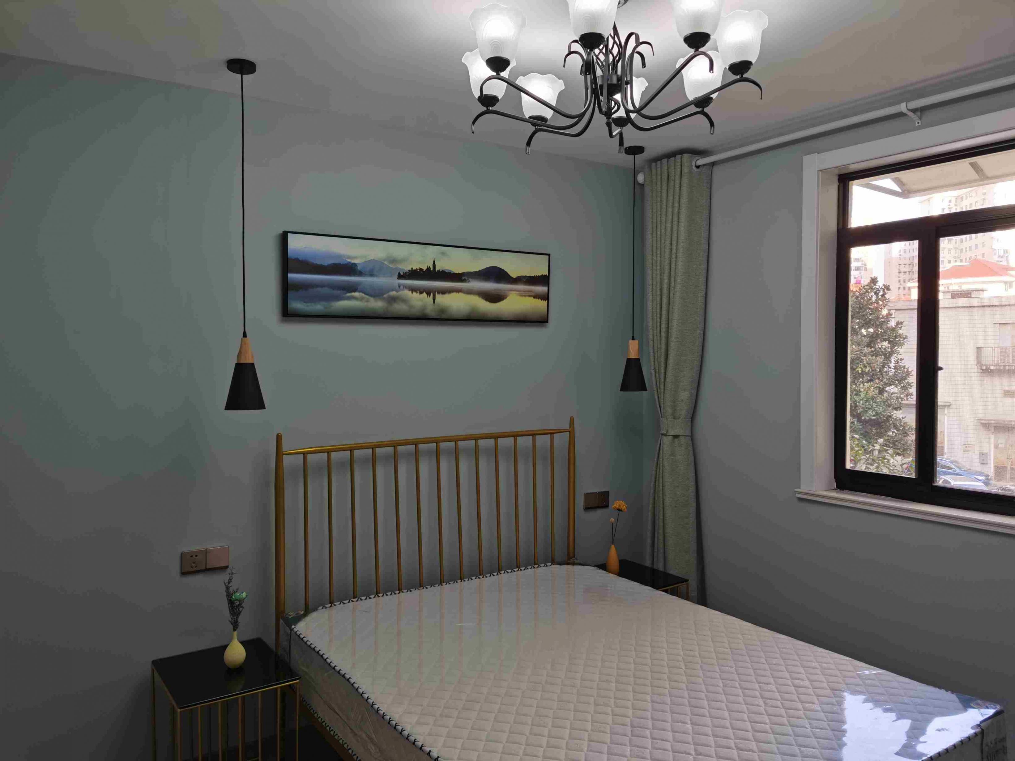 bright bedroom Renovated Cozy 60sqm Fahuazhen Rd Apt nr LN 10/11 for Rent in Shanghai